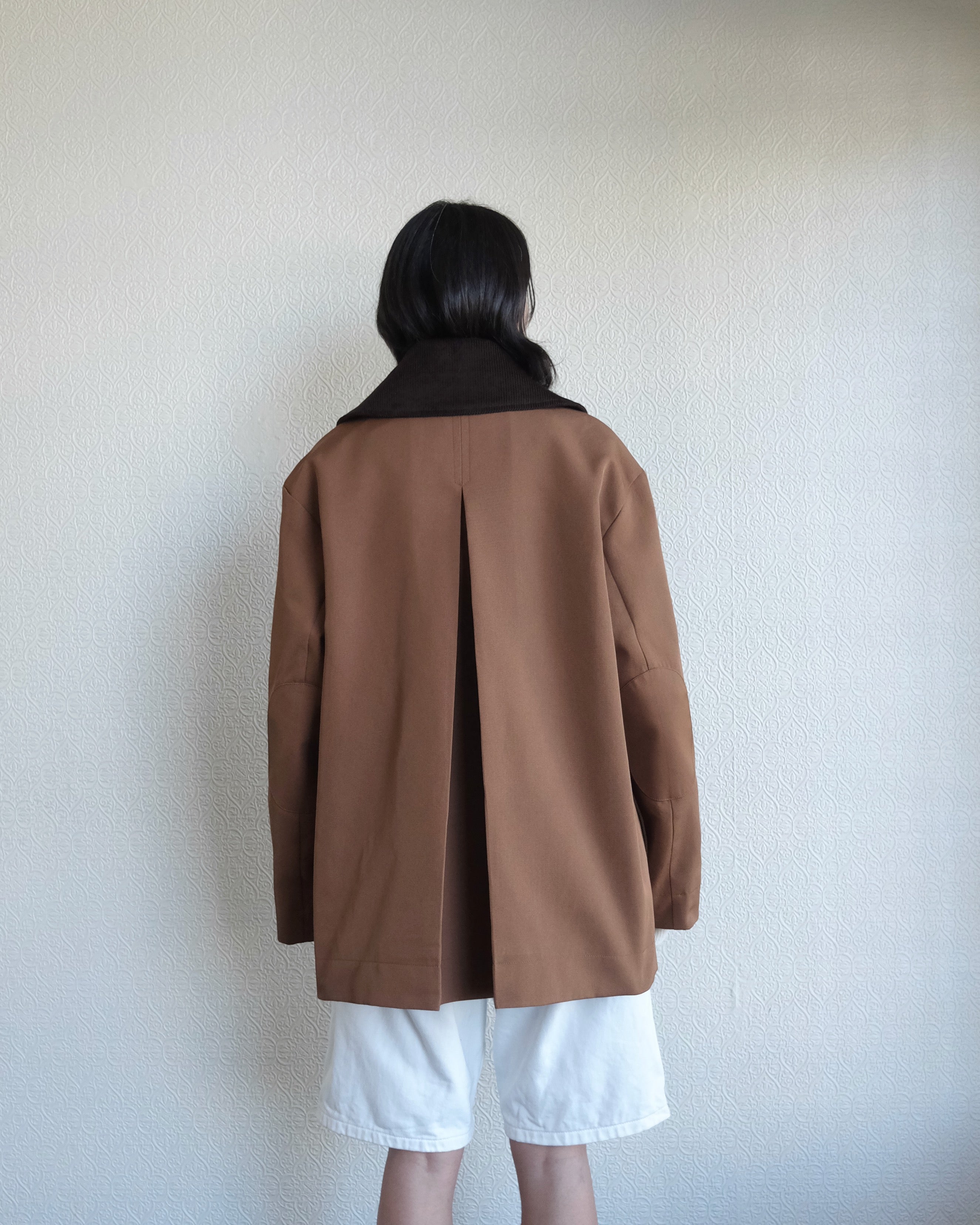 Twill Jacket, Brown Twill