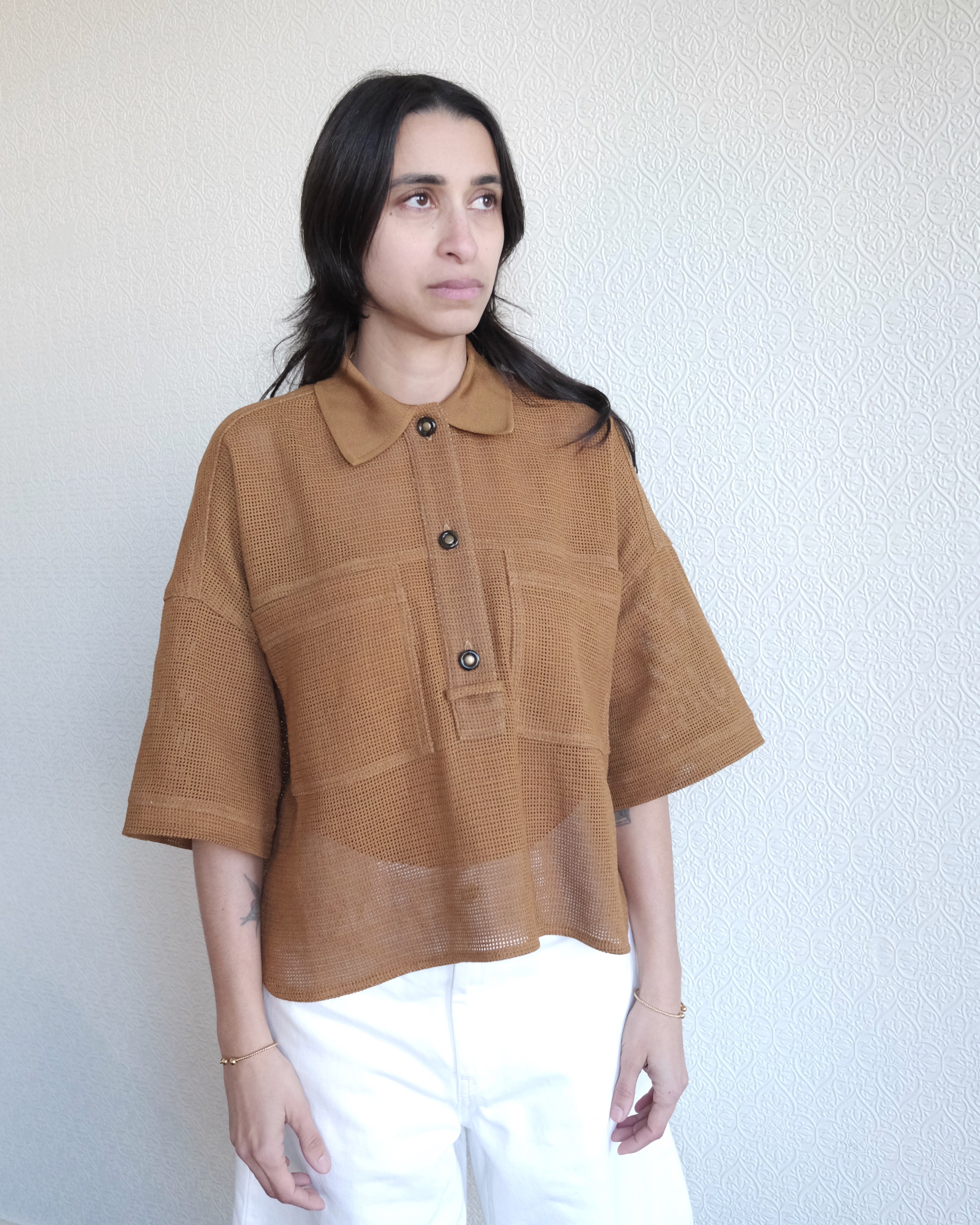 Paulo Shirt, Amber Brown