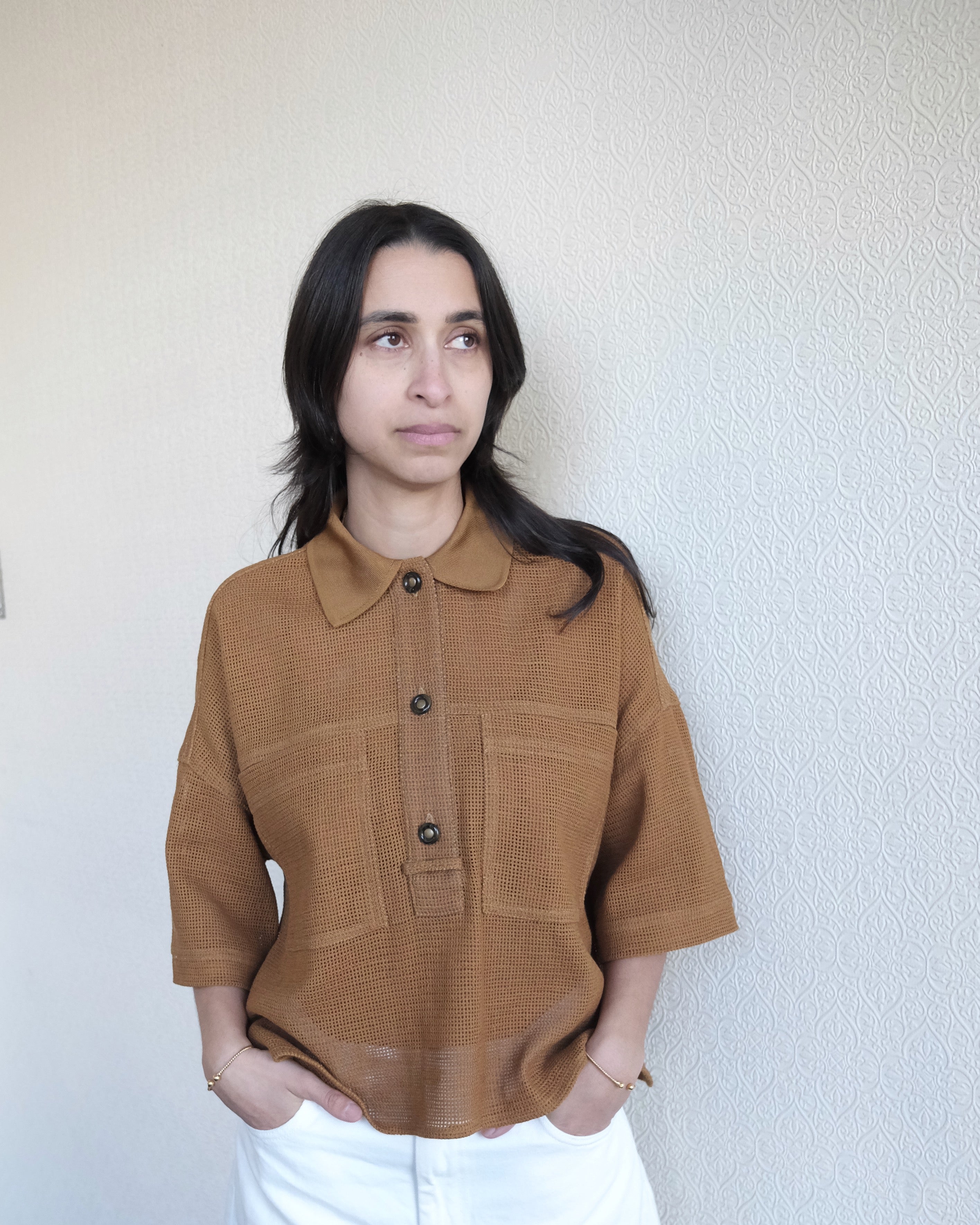 Paulo Shirt, Amber Brown