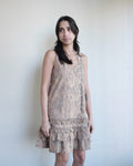 Ruffle Hem Dress, Burro