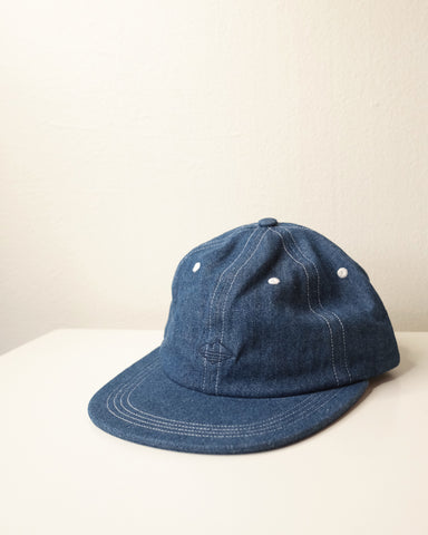 Battenwear Field Cap, Washed Denim