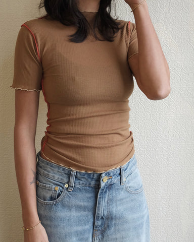 Vein Tee, Alamillo Brown