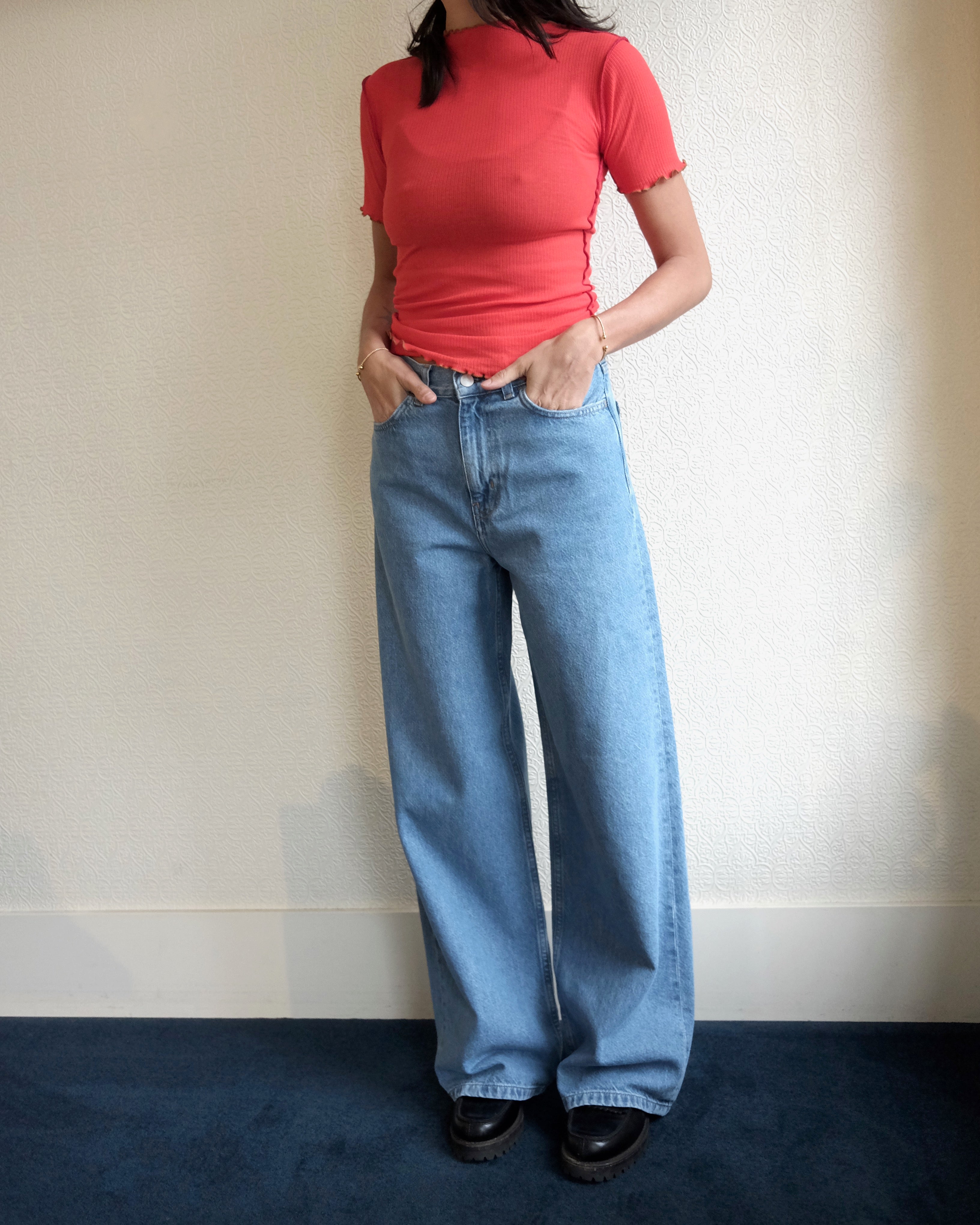 Jane Pant, Blue Stone Wash Denim