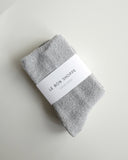 Cloud Socks, Heather Grey