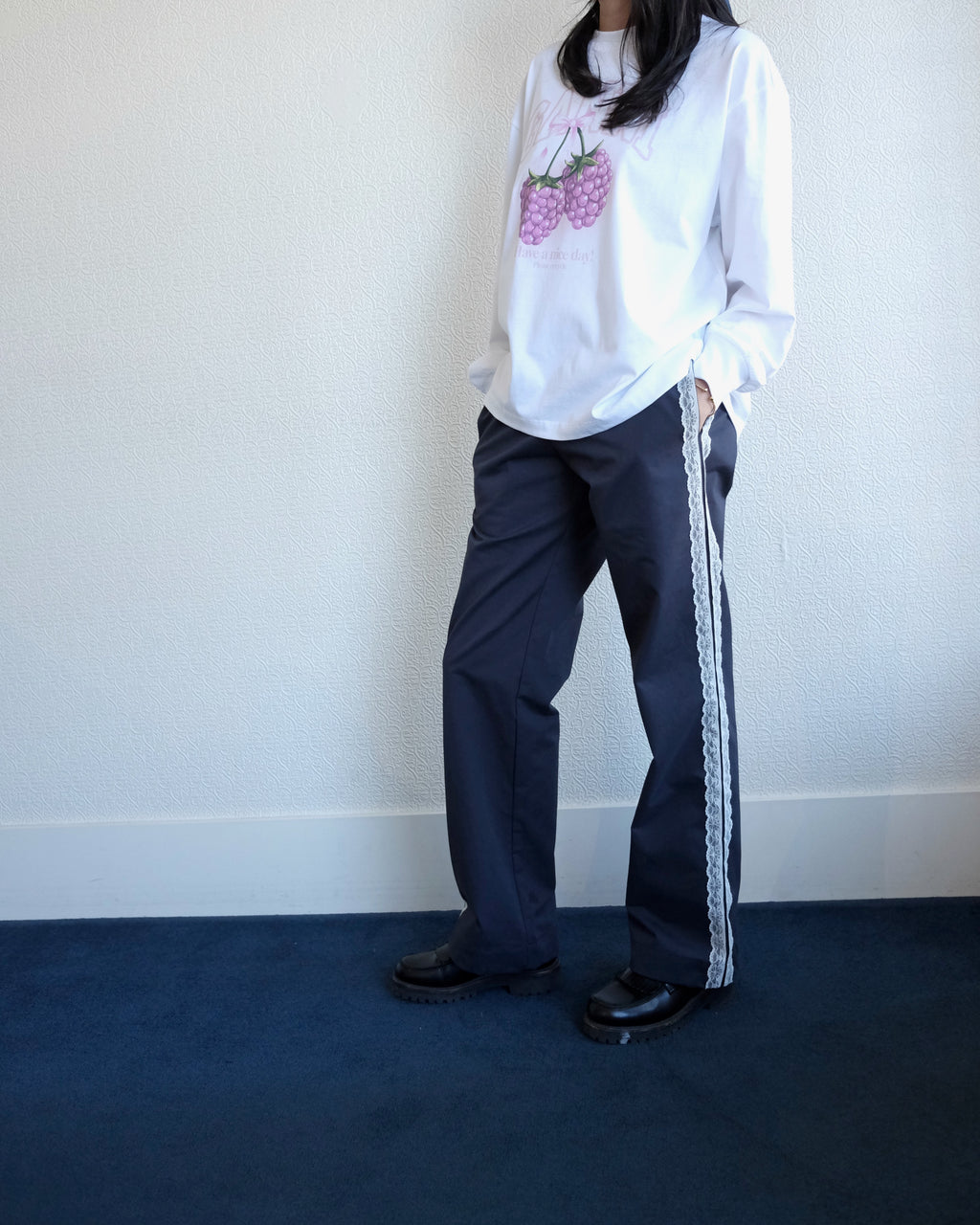 Sofina Pant, Navy Twill
