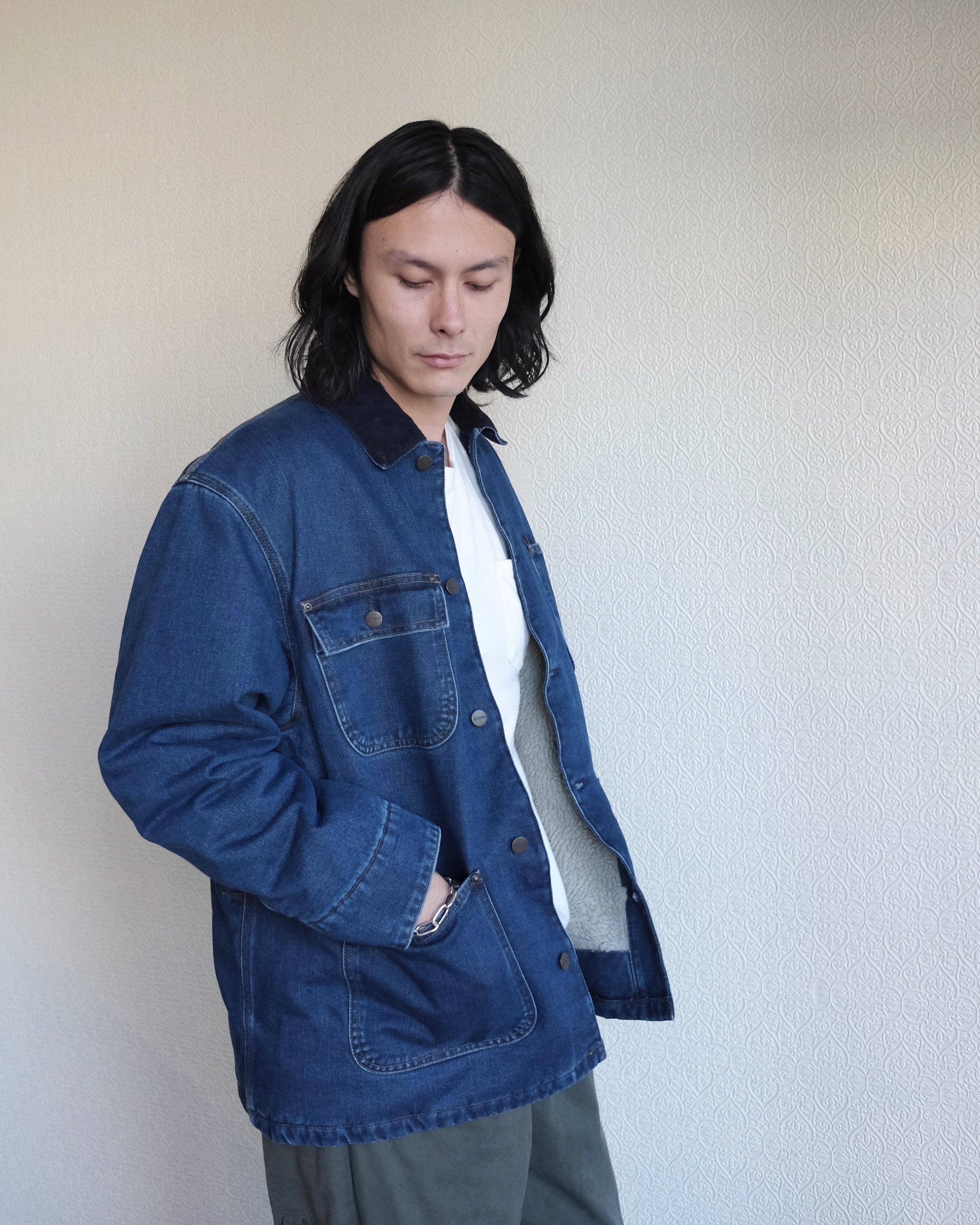 OG Chore Coat, Blue Stone Washed