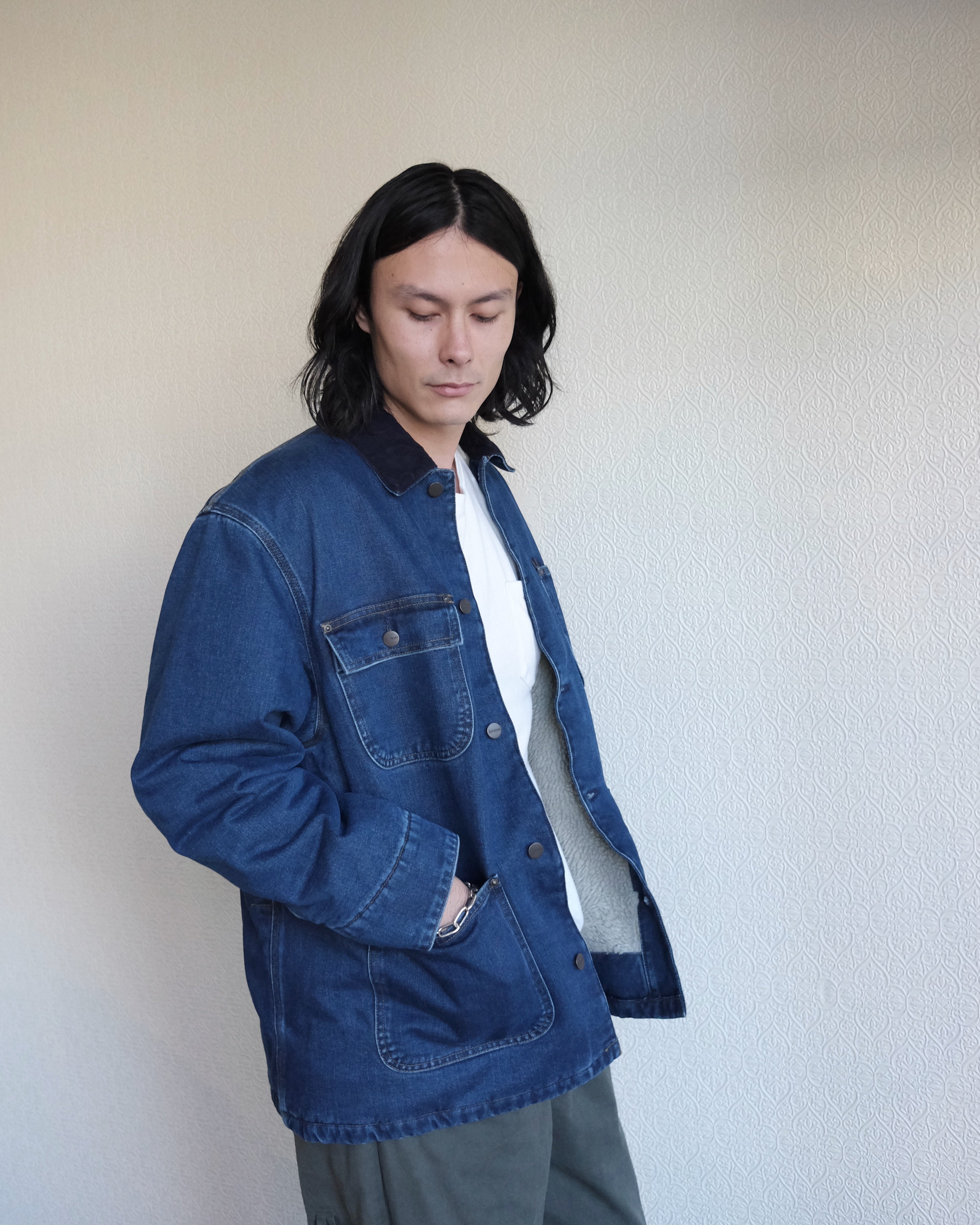 OG Chore Coat, Blue Stone Washed