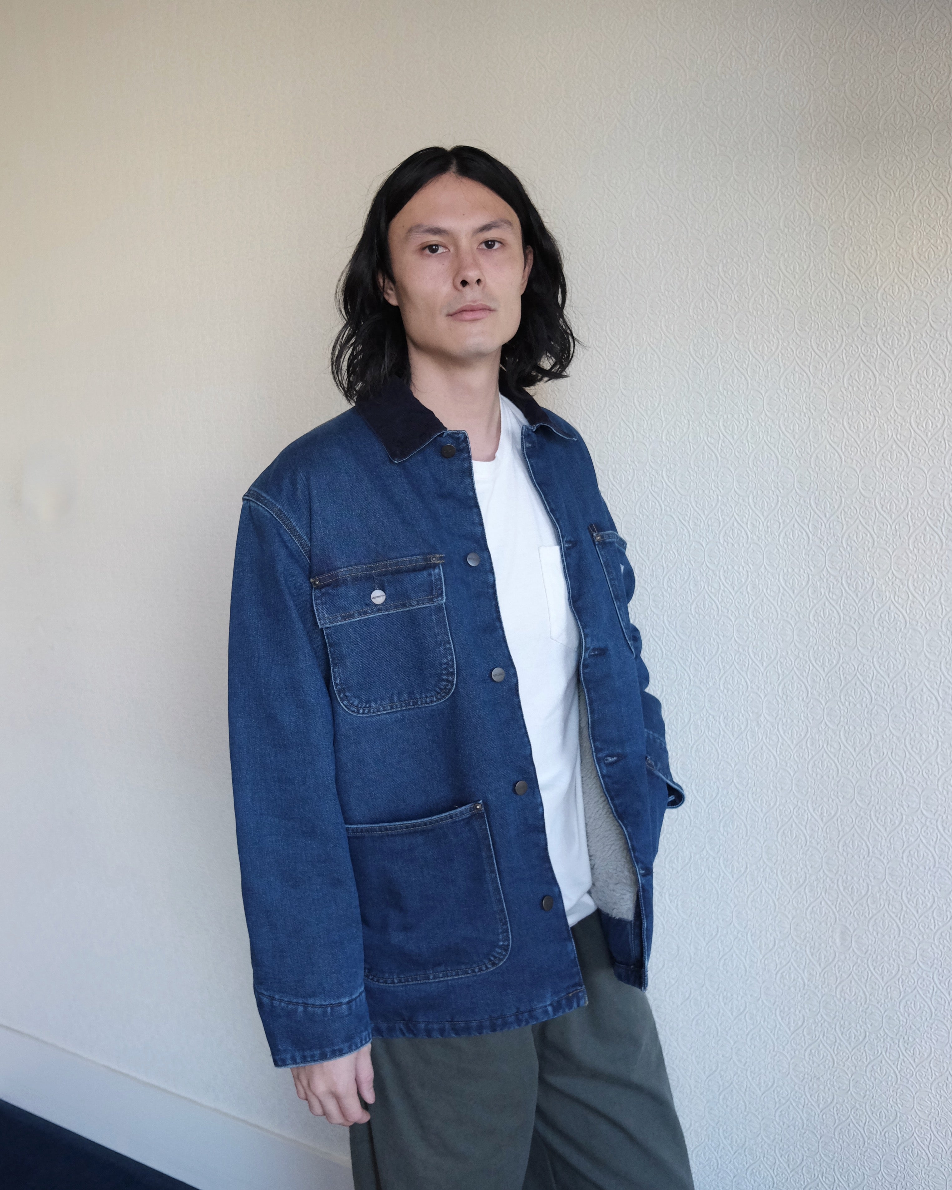 OG Chore Coat, Blue Stone Washed