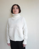 Kael Sweater, White Wool