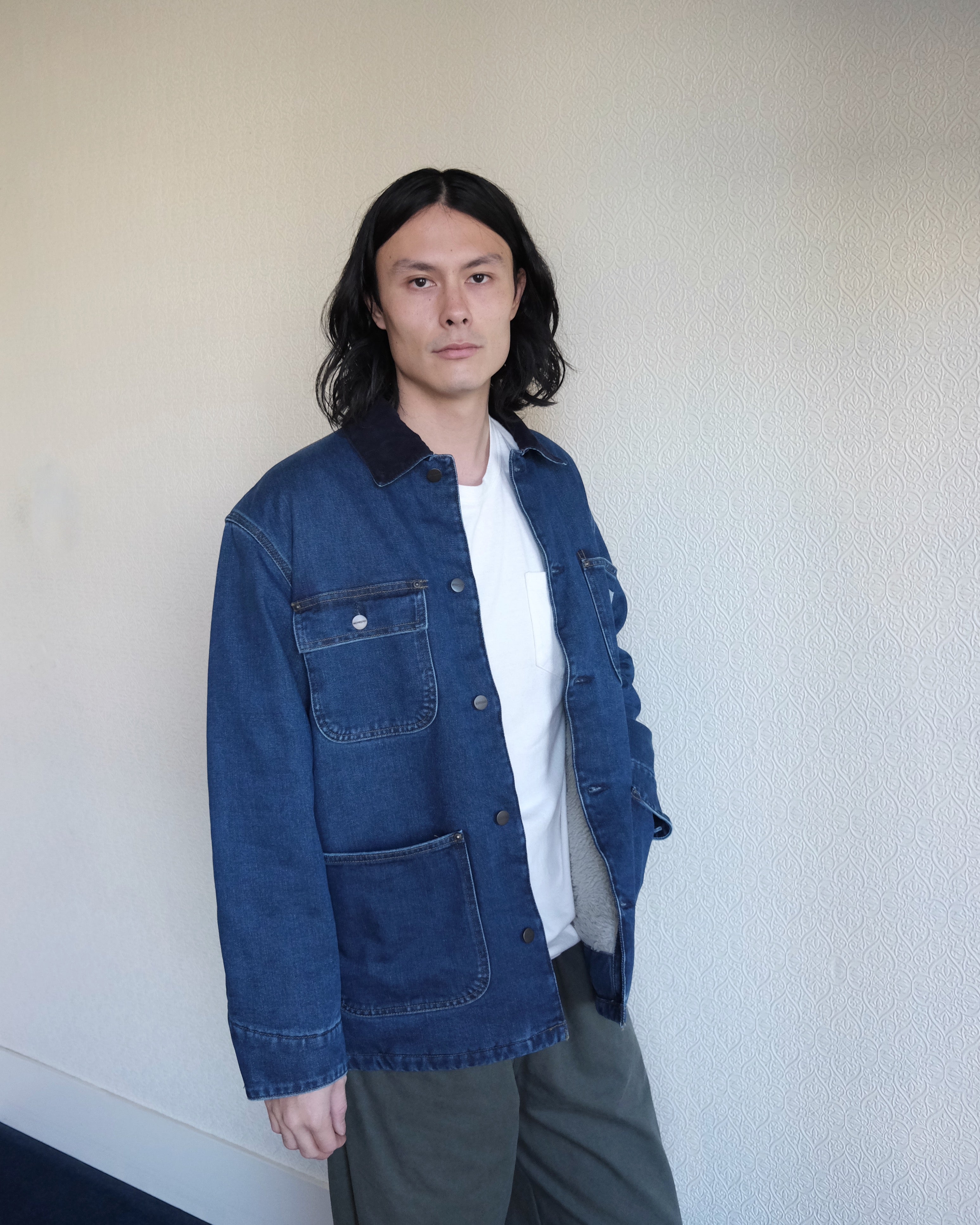 OG Chore Coat, Blue Stone Washed