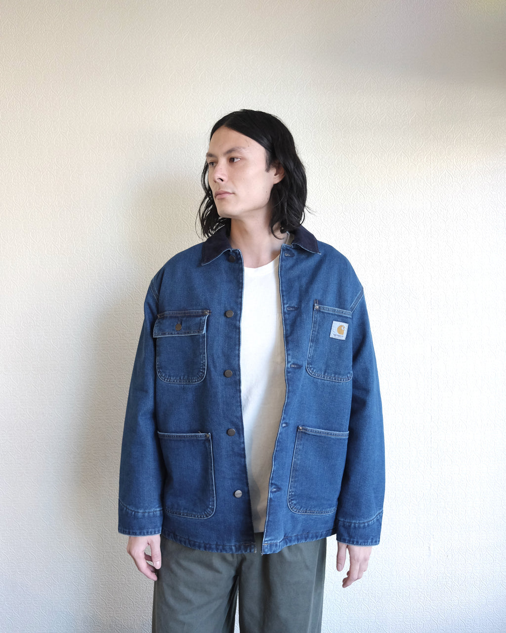 OG Chore Coat, Blue Stone Washed