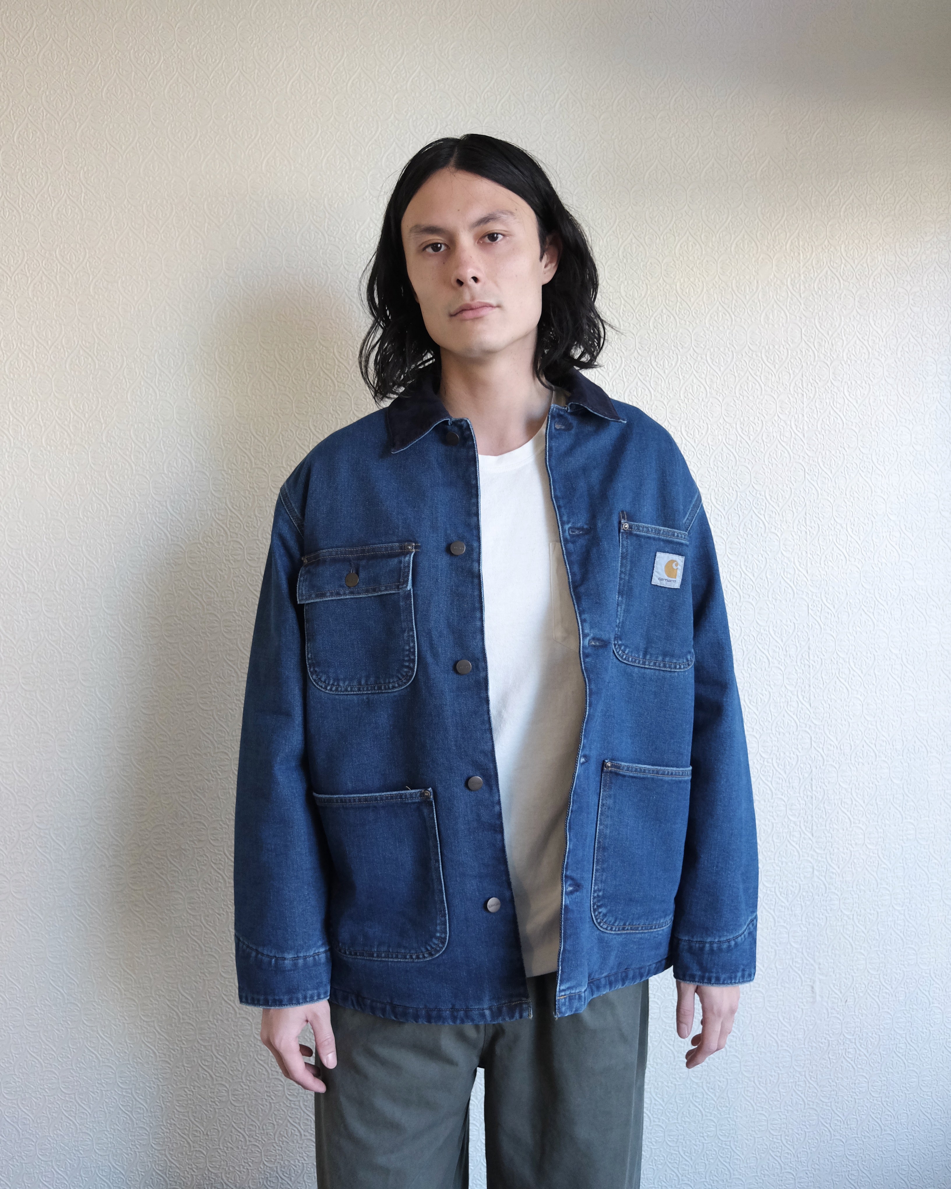 OG Chore Coat, Blue Stone Washed