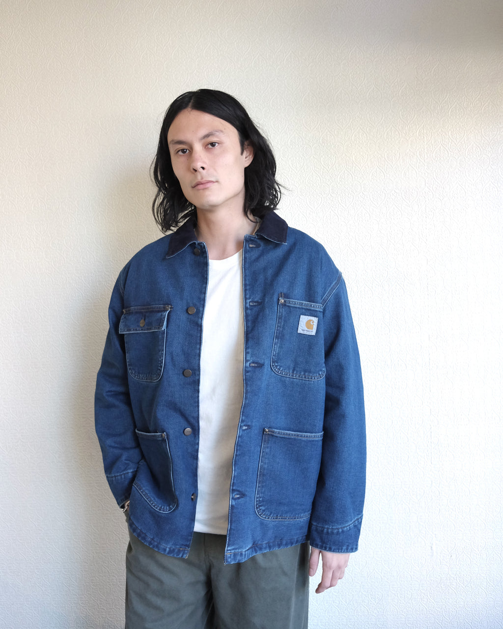 OG Chore Coat, Blue Stone Washed