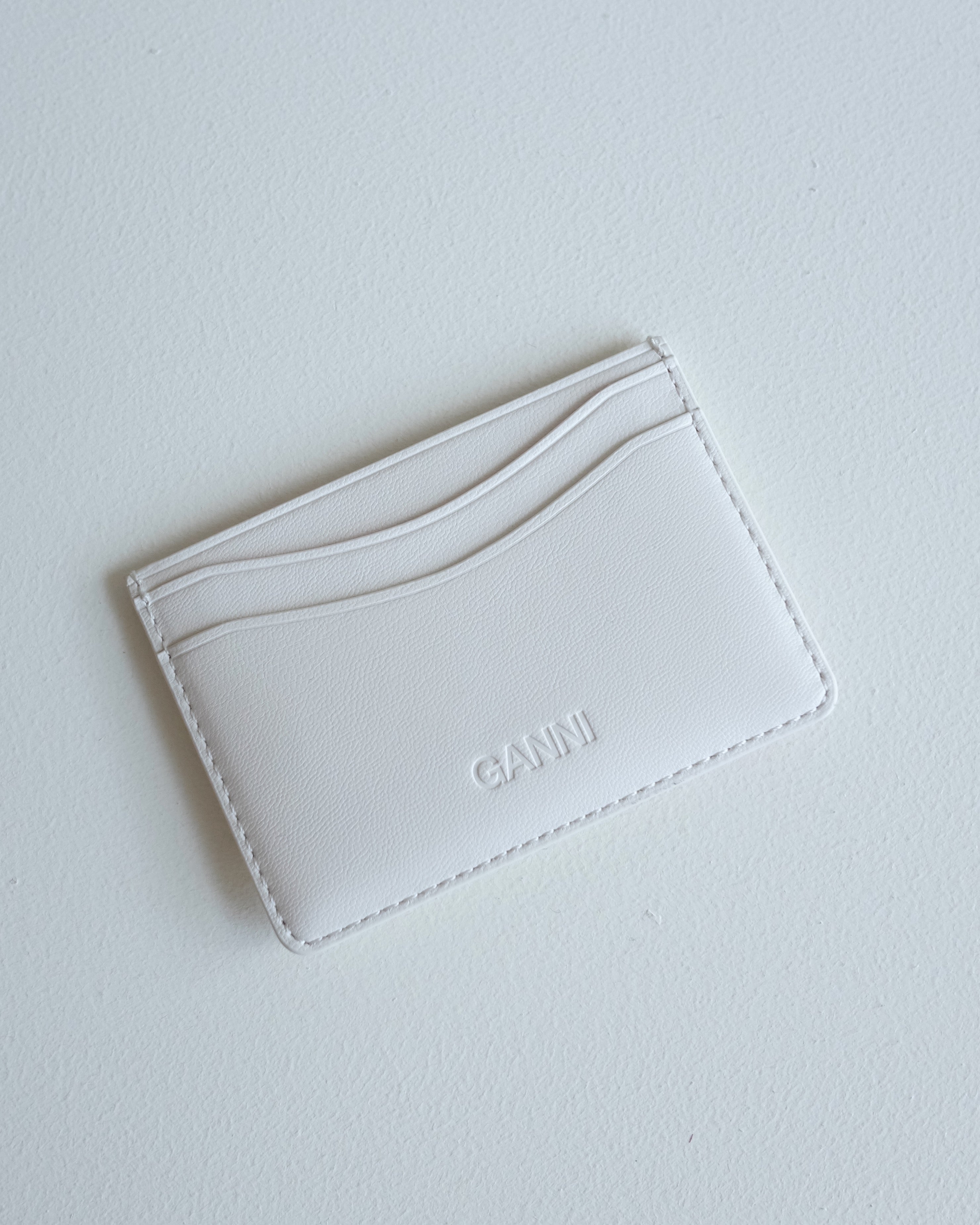 Ganni Bou Card Holder, Raspberry Print