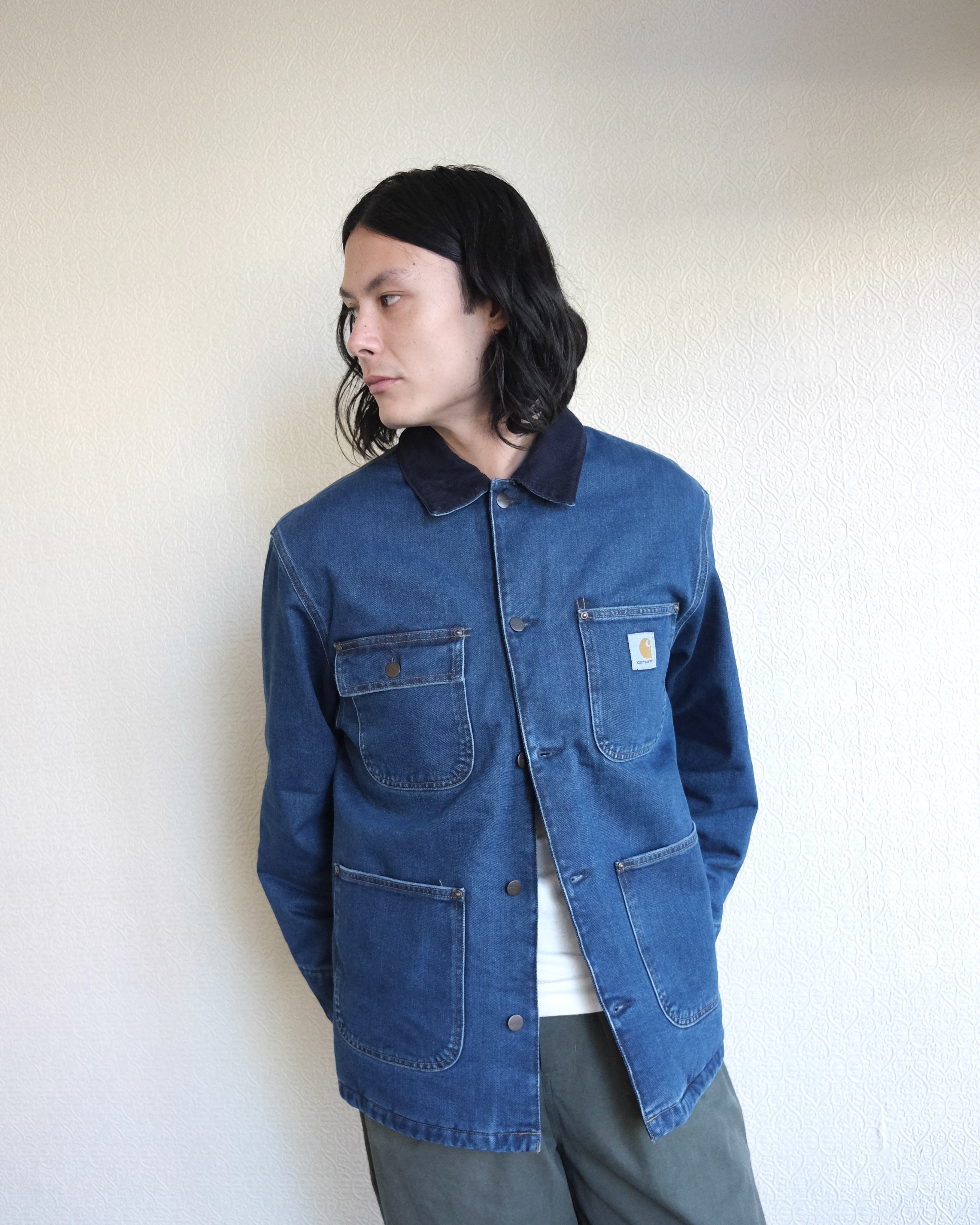 OG Chore Coat, Blue Stone Washed
