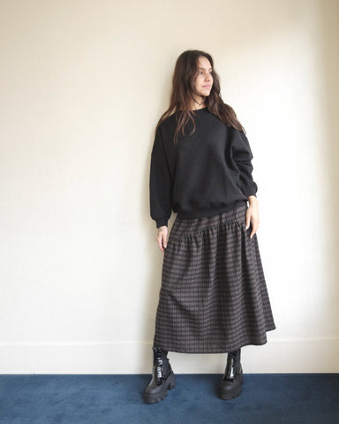 Field Skirt, Dutch Plaid