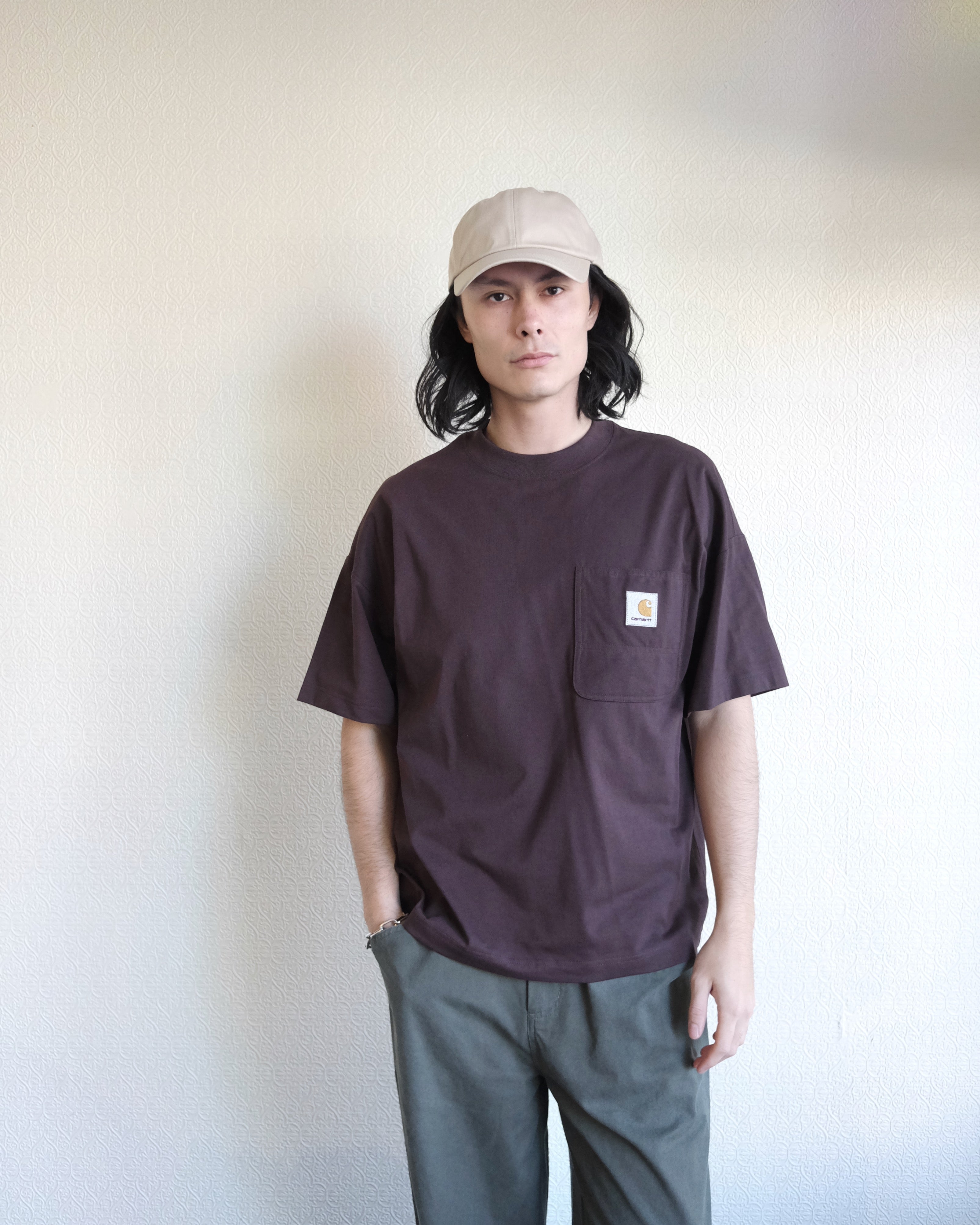 Work Pocket Tee, Palisander