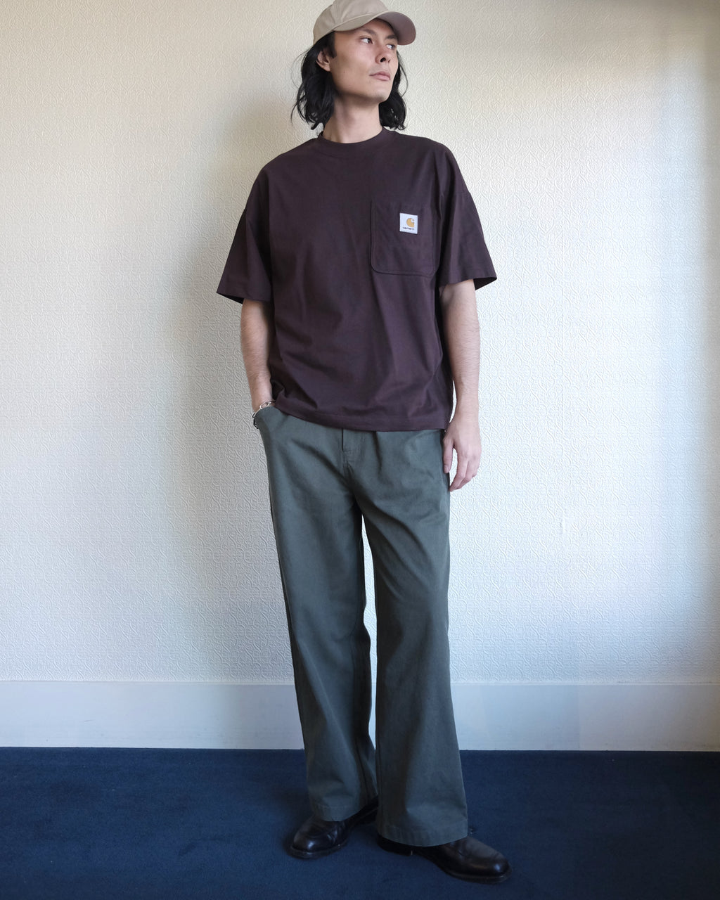 Work Pocket Tee, Palisander