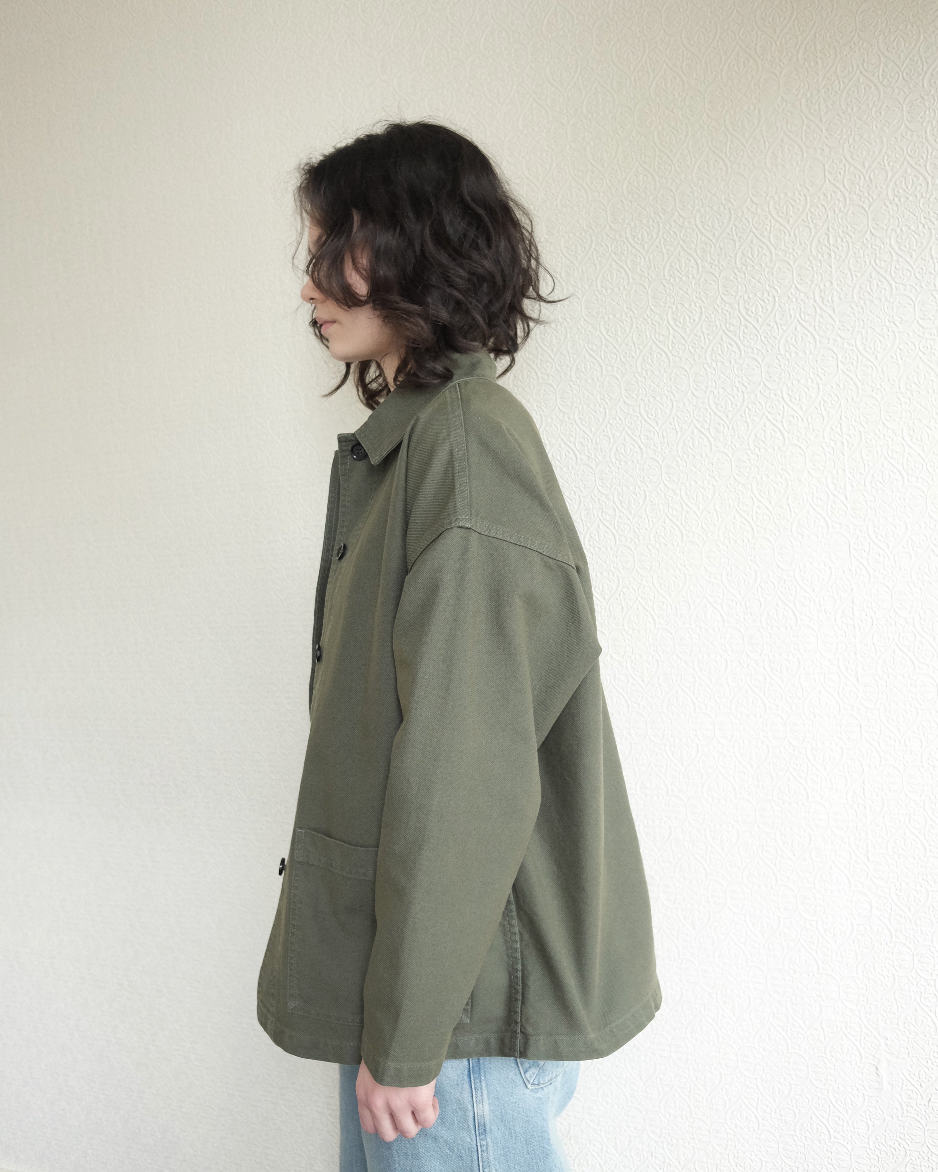Vetra Oversize Jacket, Jade