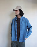Lucas Shirt, Blue Stone Washed