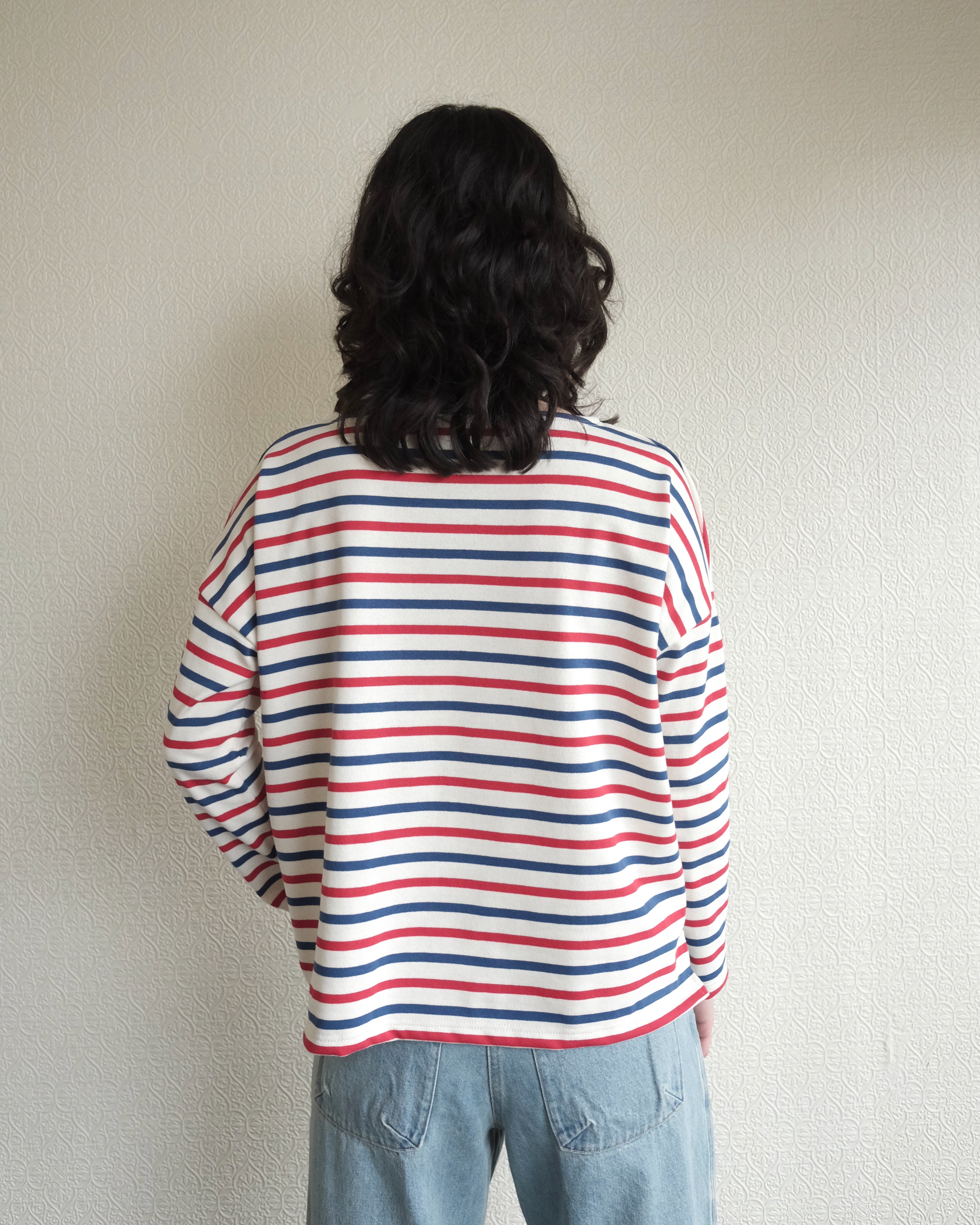 Mariniere Shirt, Tri Color