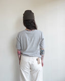 Cropped Silverlake Tee, Athletic Gray