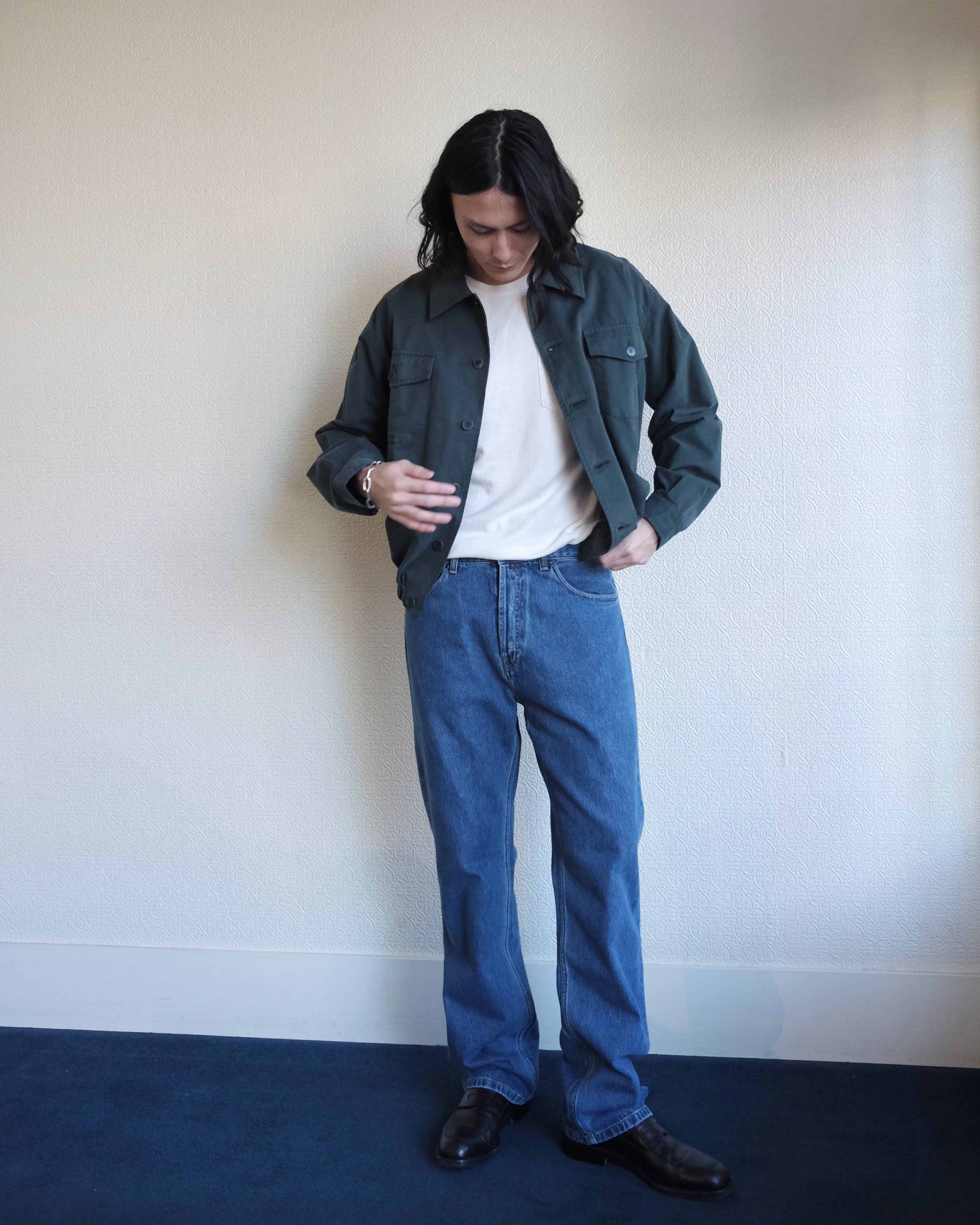 Silva Jacket, Dark Green Canvas