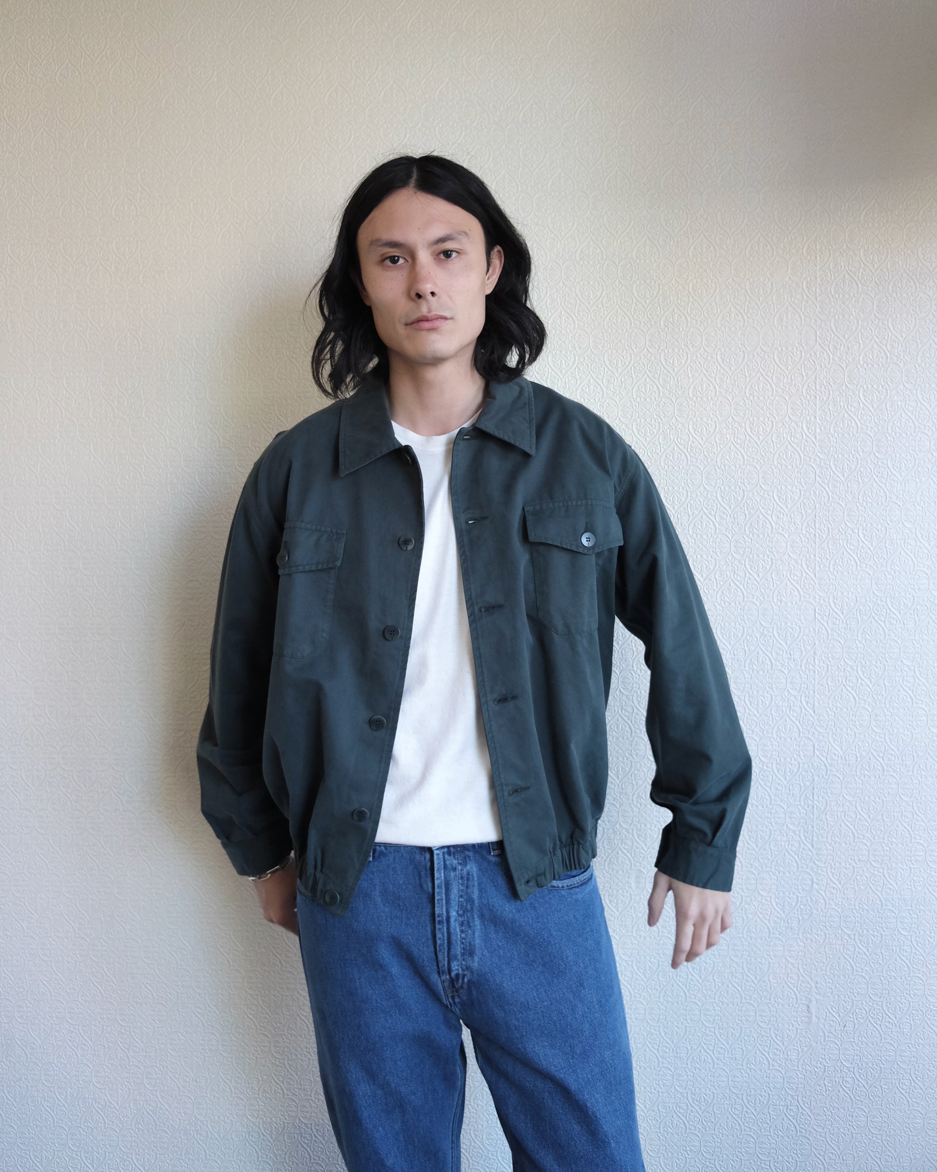 Silva Jacket, Dark Green Canvas