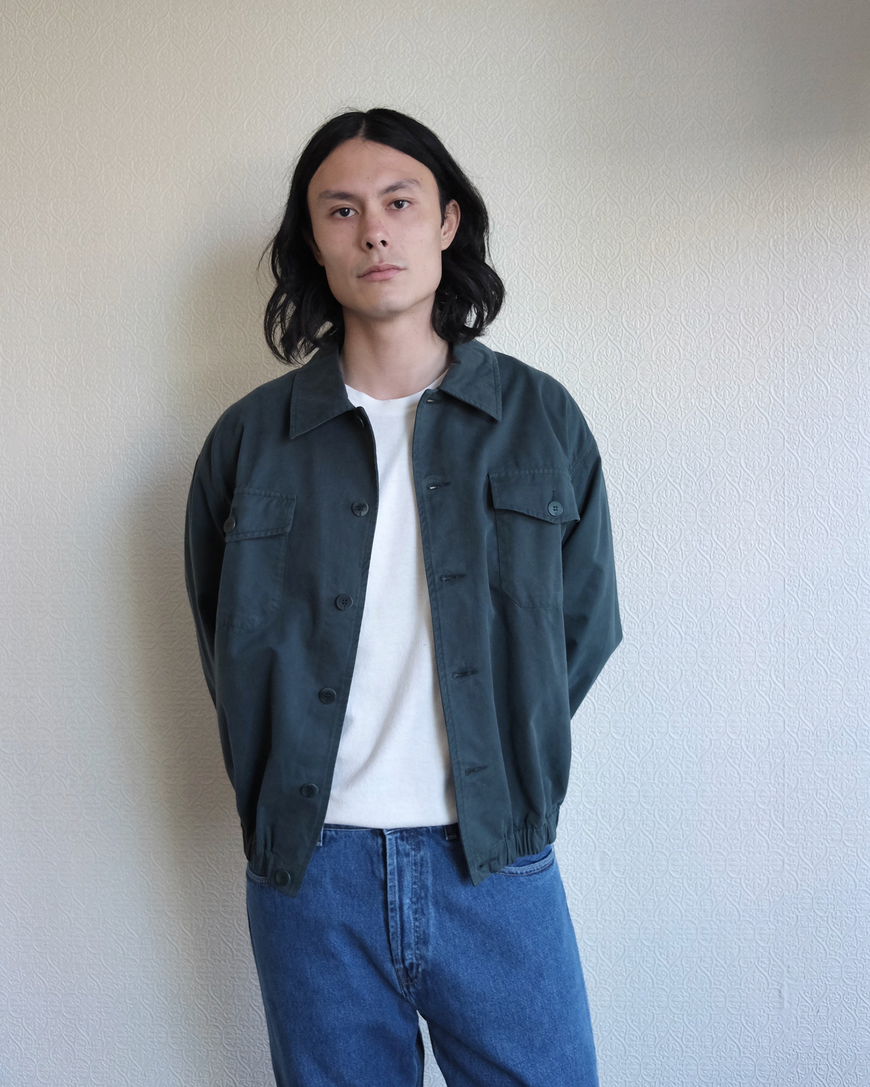 Silva Jacket, Dark Green Canvas