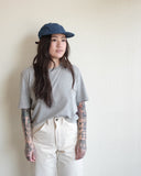 Cropped Silverlake Tee, Athletic Gray