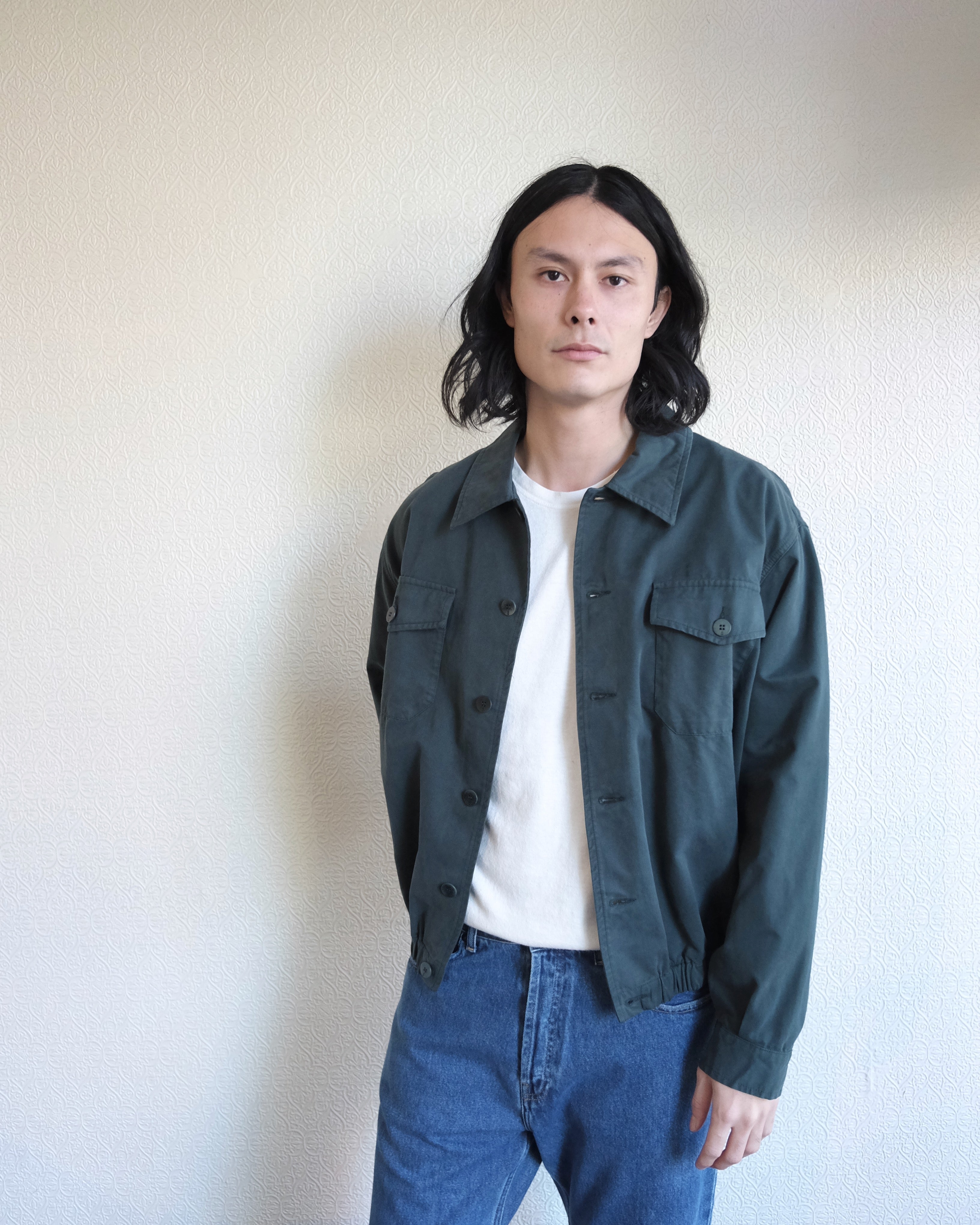 Silva Jacket, Dark Green Canvas