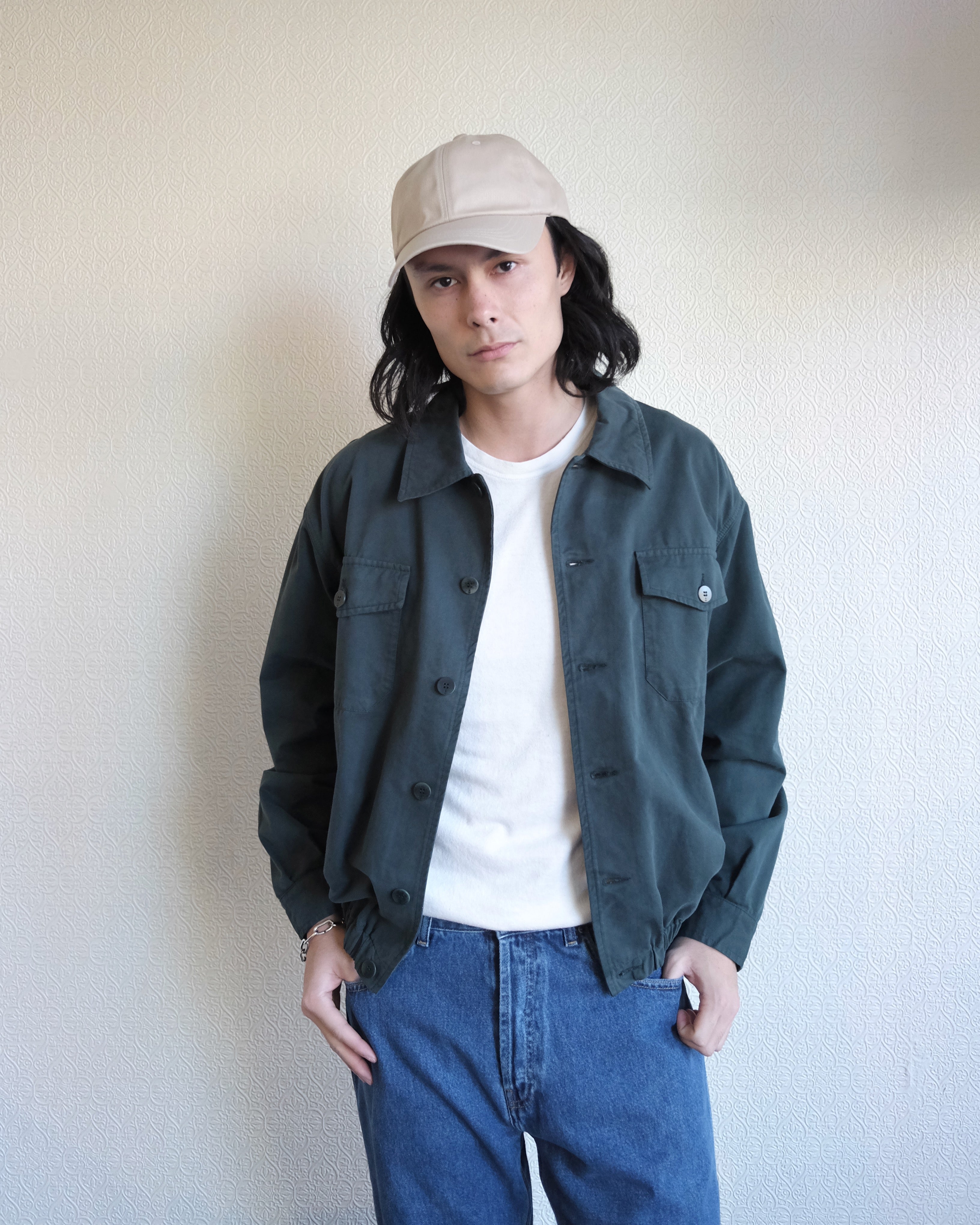 Silva Jacket, Dark Green Canvas