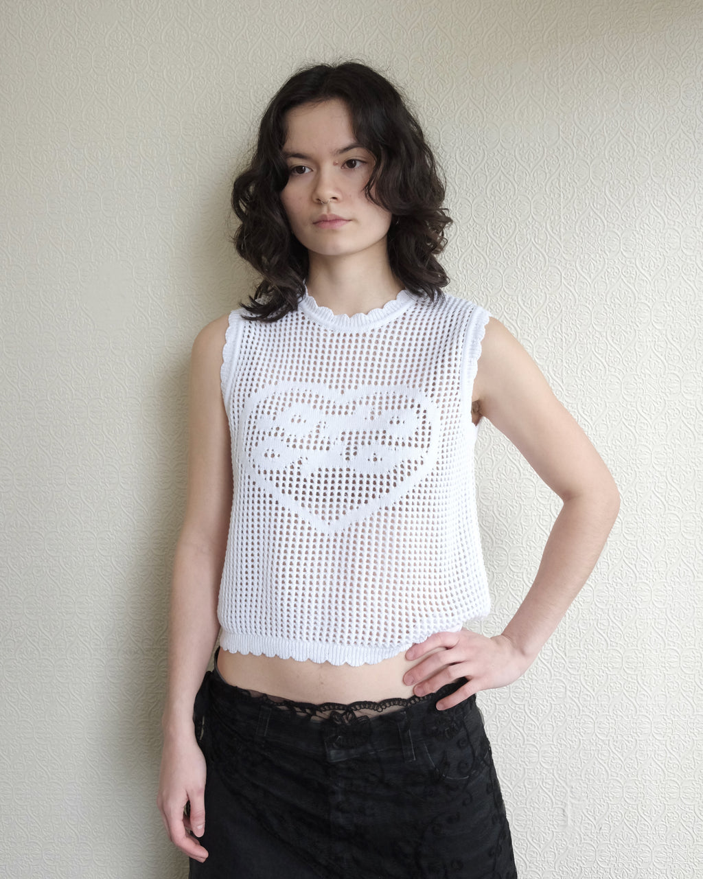 Elise Top, Crochet Heart