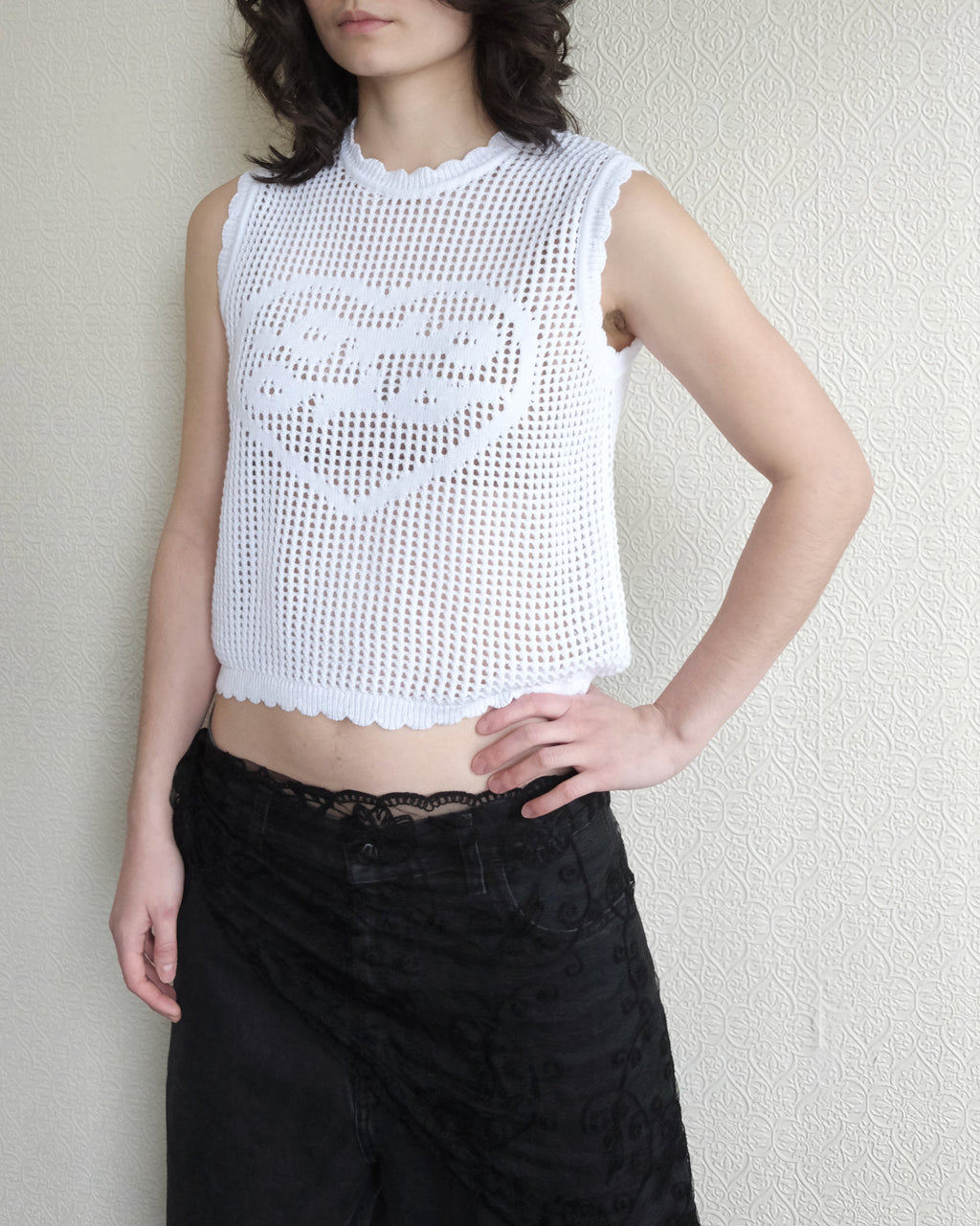 Elise Top, Crochet Heart