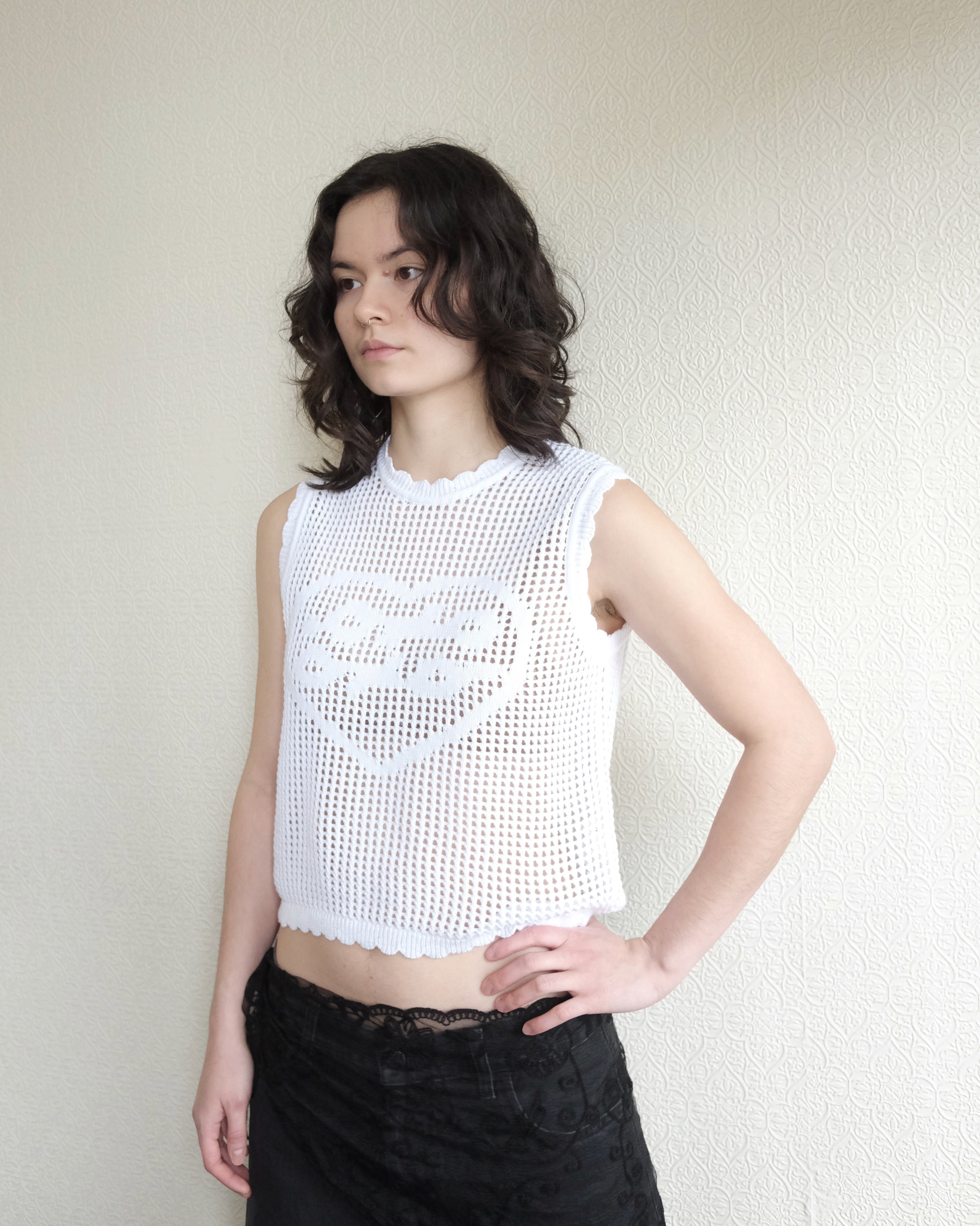 Elise Top, Crochet Heart