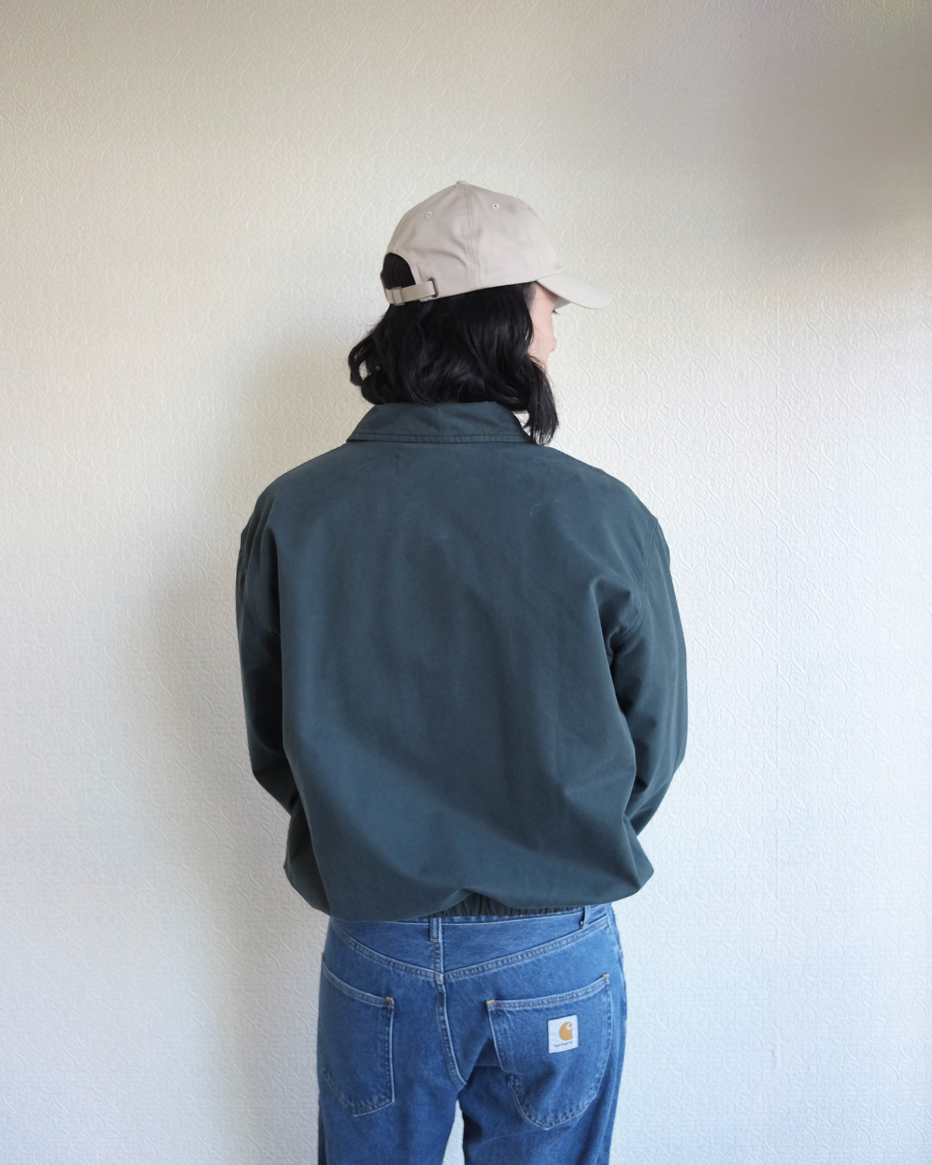 Silva Jacket, Dark Green Canvas