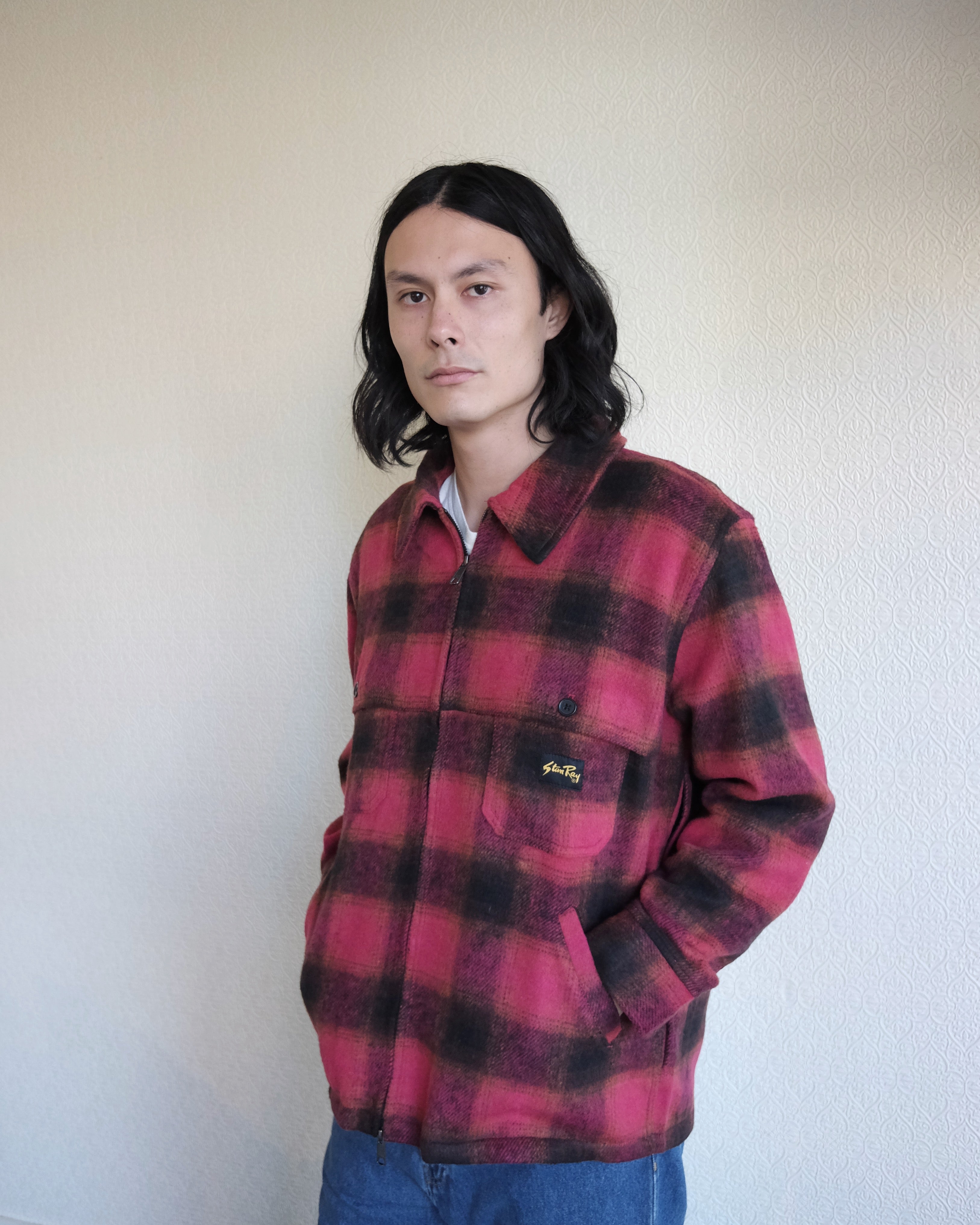 Mackinaw Jacket, Red Plaid