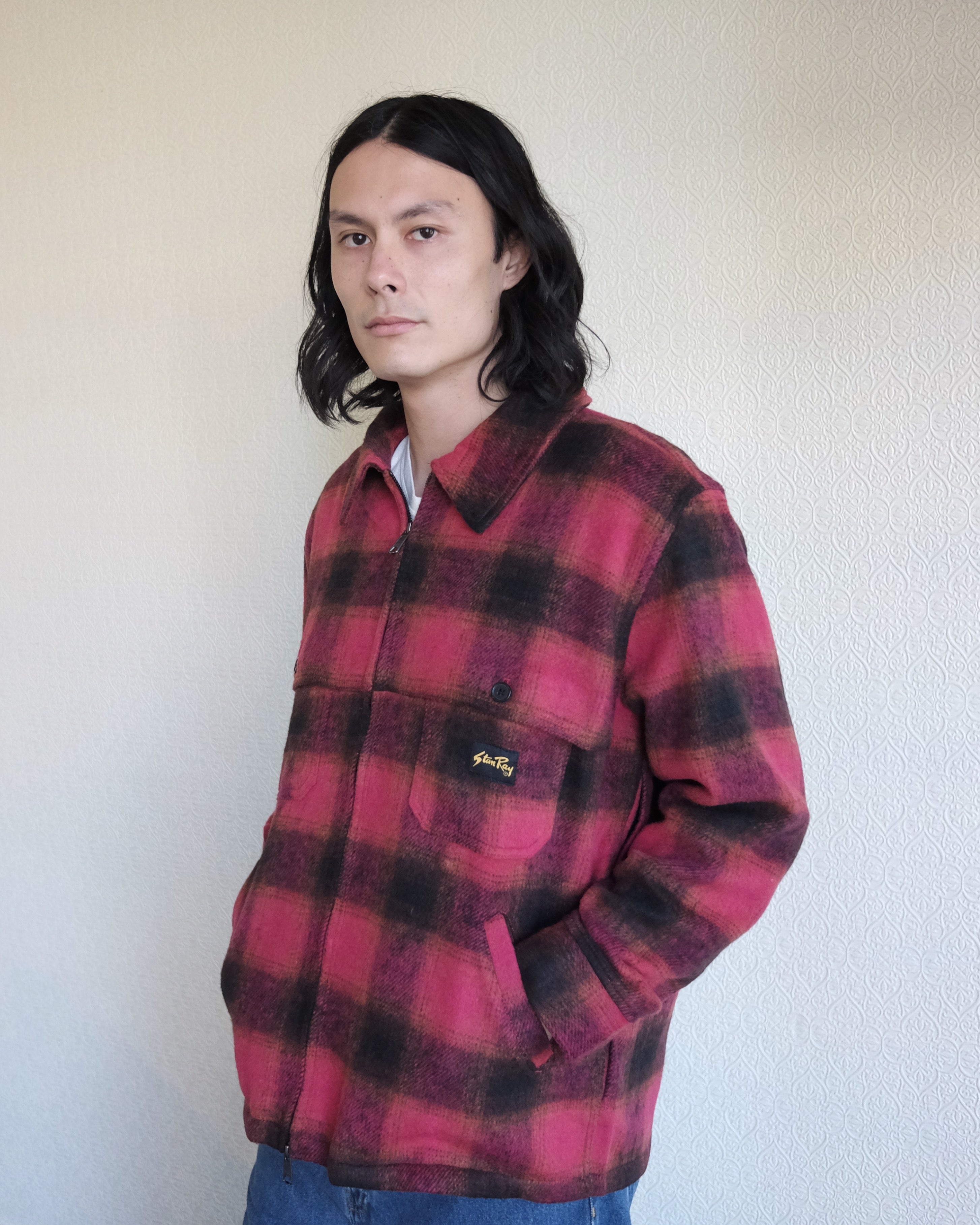 Mackinaw Jacket, Red Plaid