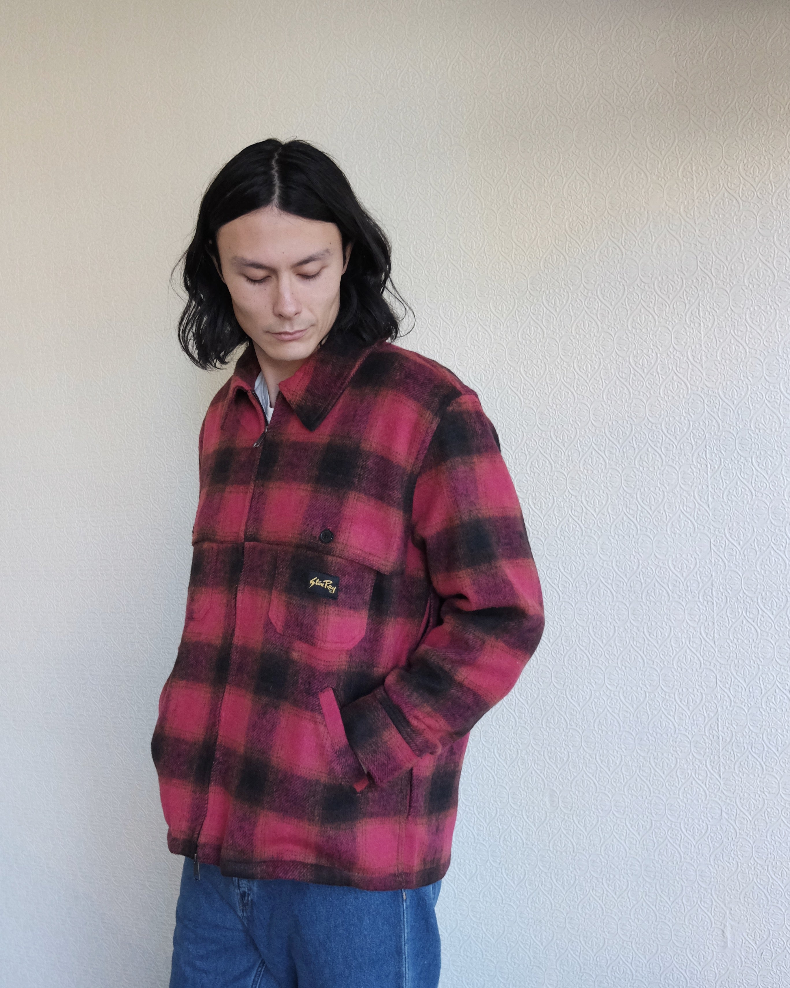 Mackinaw Jacket, Red Plaid