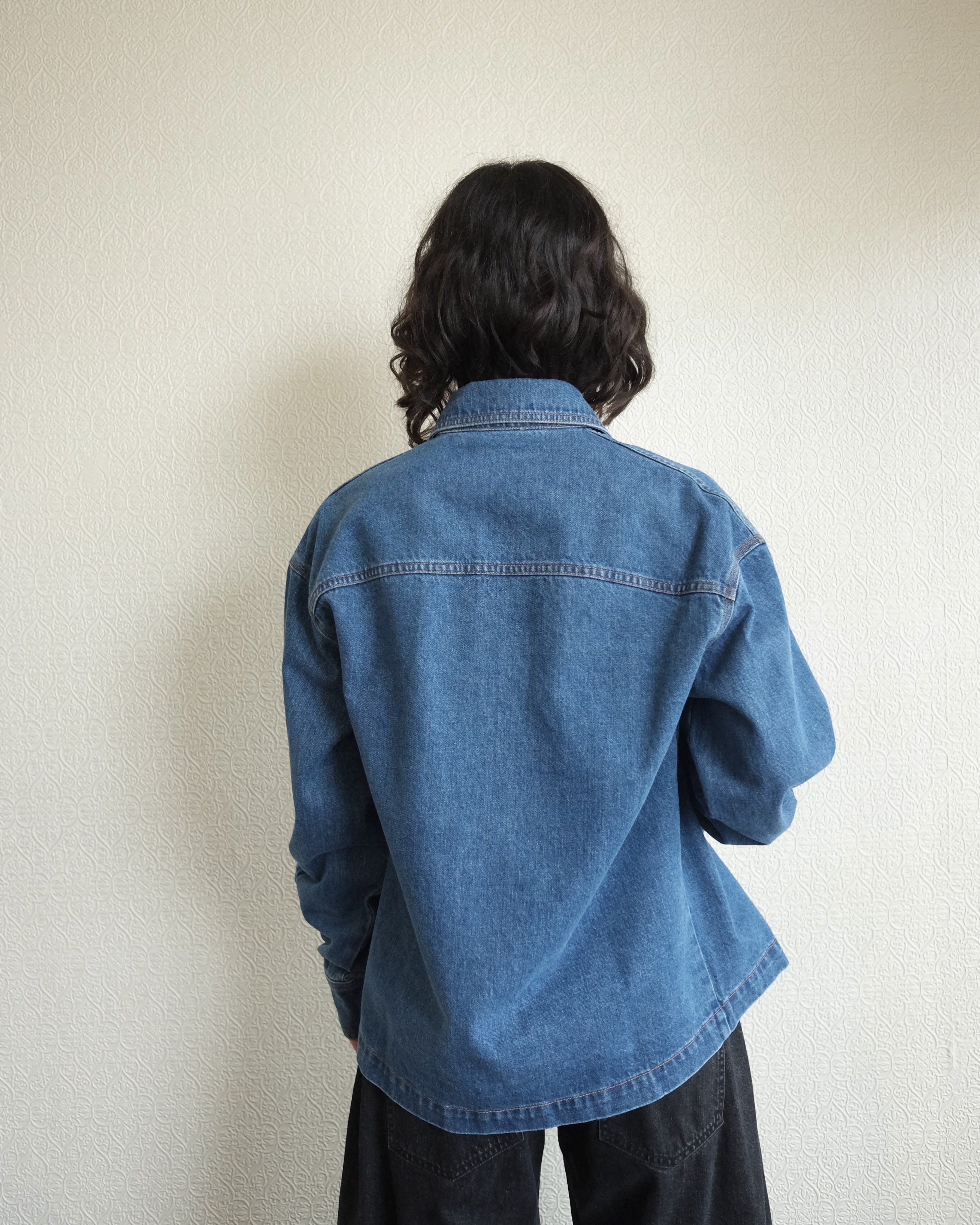 Wade Shirt, Washed Mission Denim