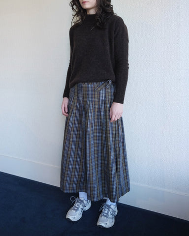 Josie Midi Skirt, Multi Check