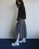Josie Midi Skirt, Multi Check