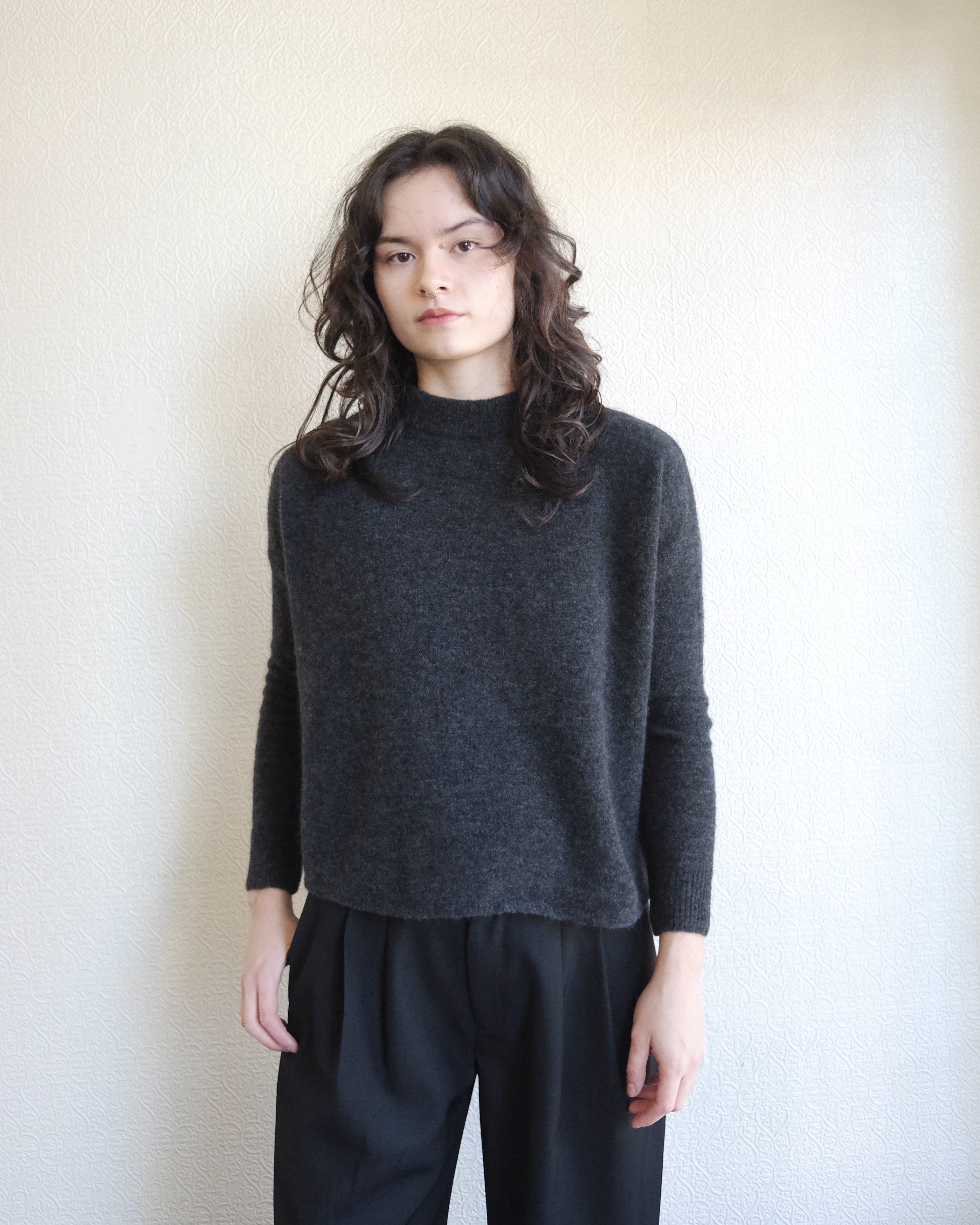 Kunlun Sweater, Charcoal Carbon