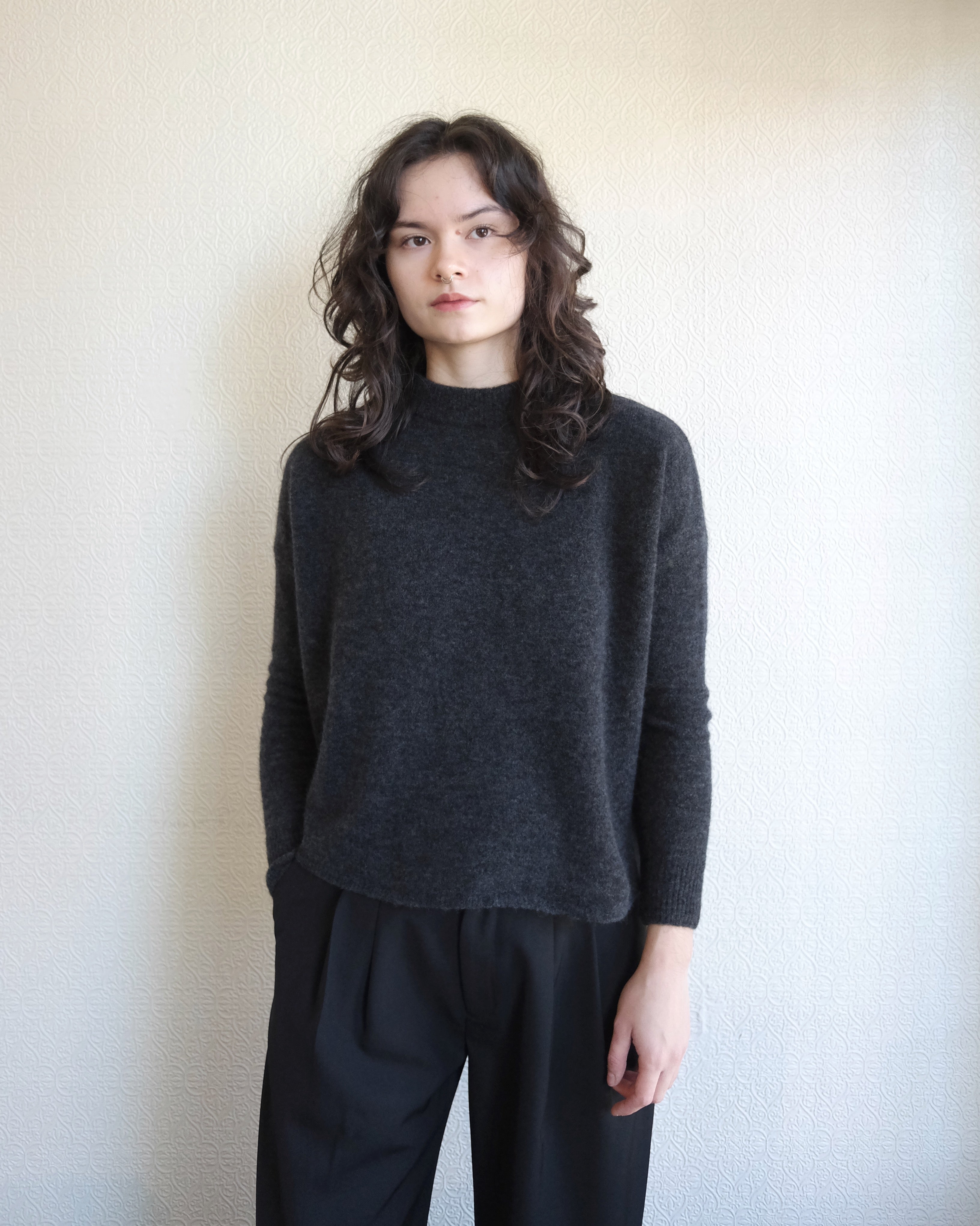 Kunlun Sweater, Charcoal Carbon