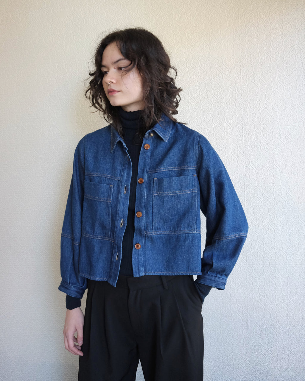 Leone Overshirt, Denim