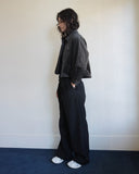 Leotown Overshirt, Charcoal Corduroy