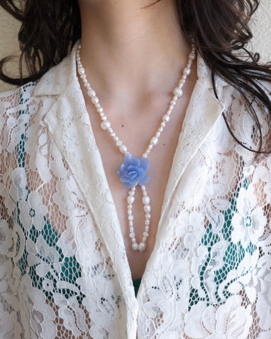 Zelda Necklace, Freshwater Pearl