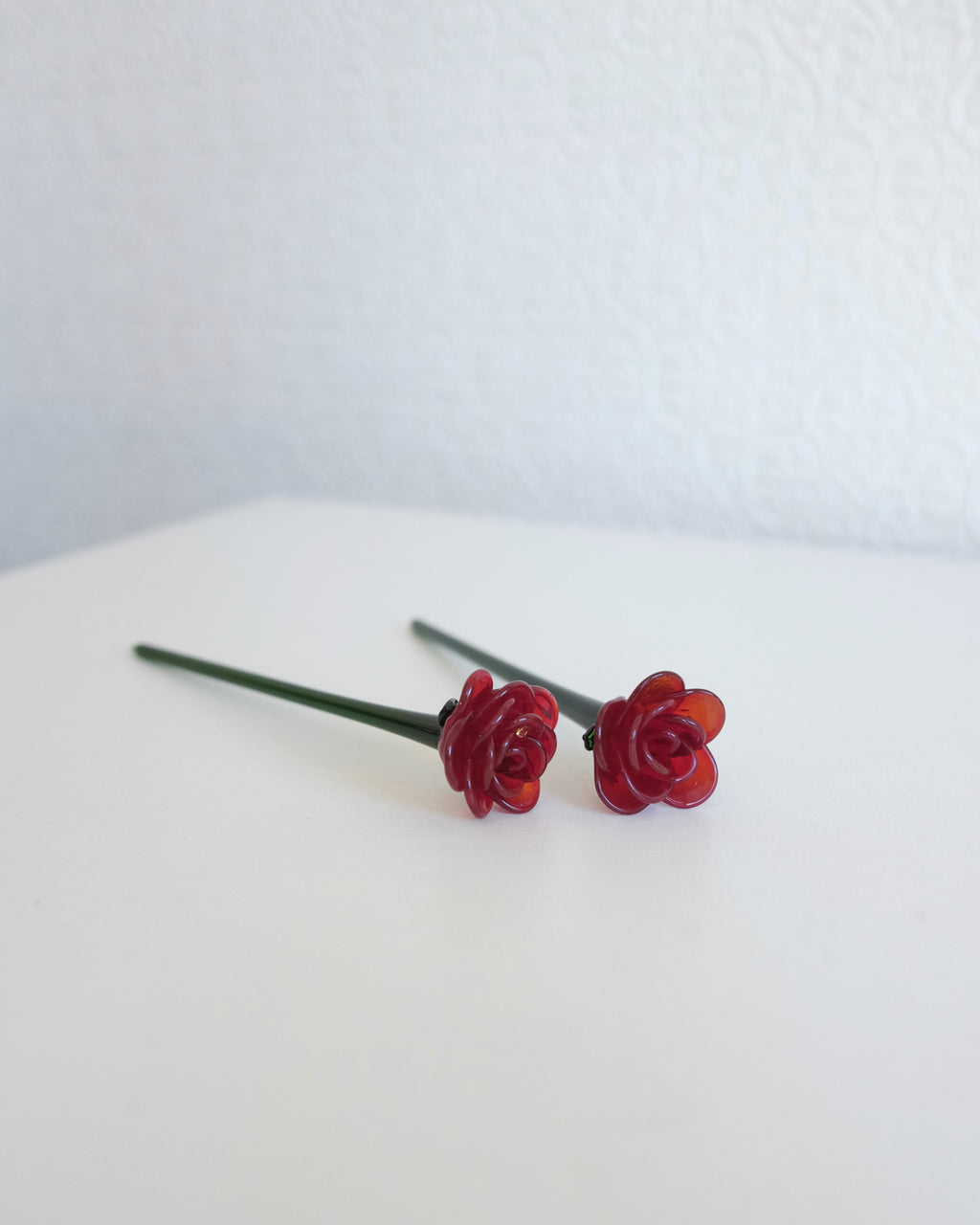 Rose Cocktail Stick, Red