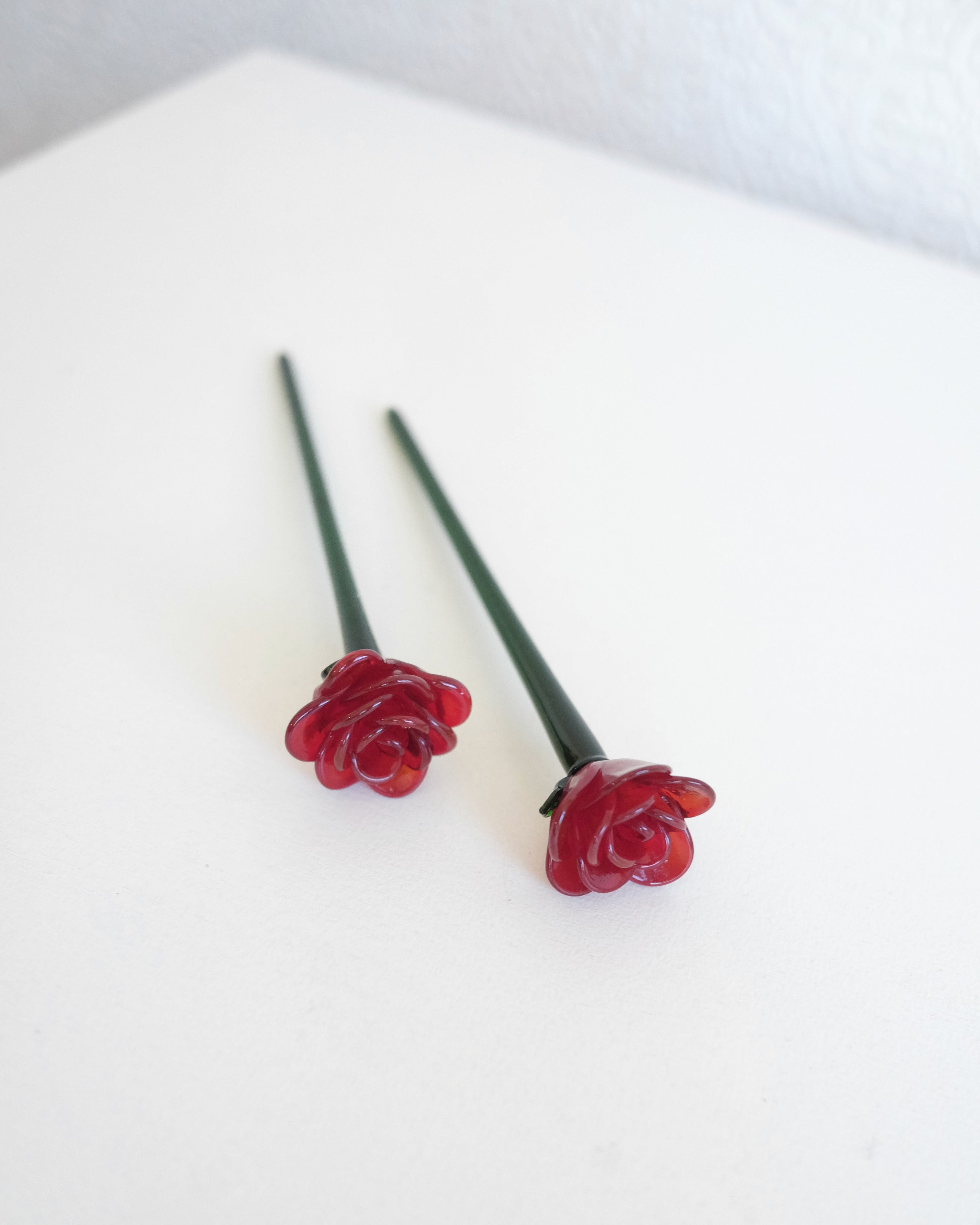 Rose Cocktail Stick, Red