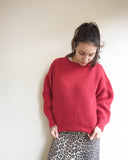 Mea Sweater, Red